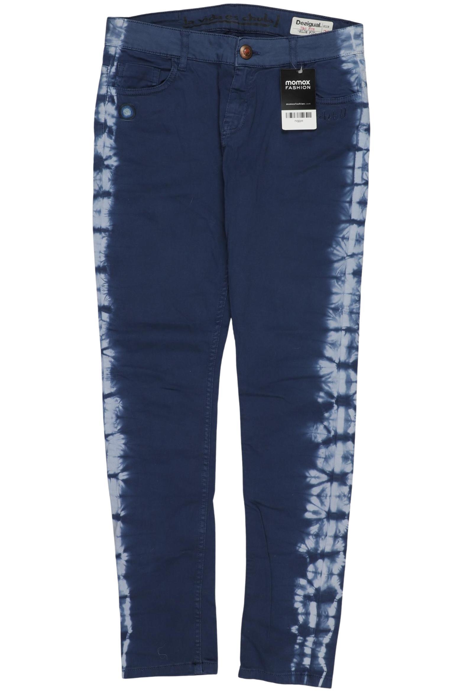 

Desigual Damen Stoffhose, blau, Gr. 28