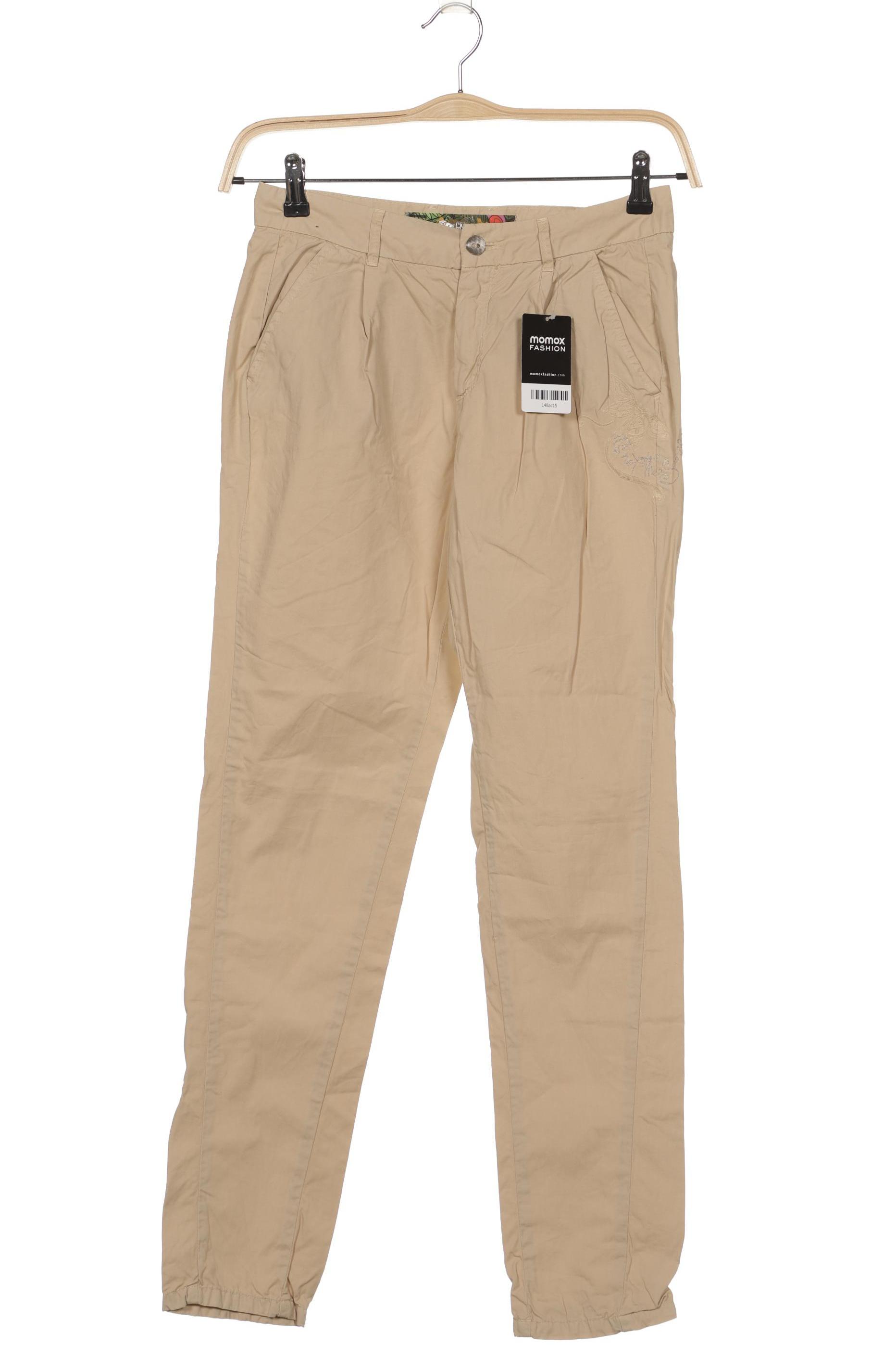 

Desigual Damen Stoffhose, beige, Gr. 36