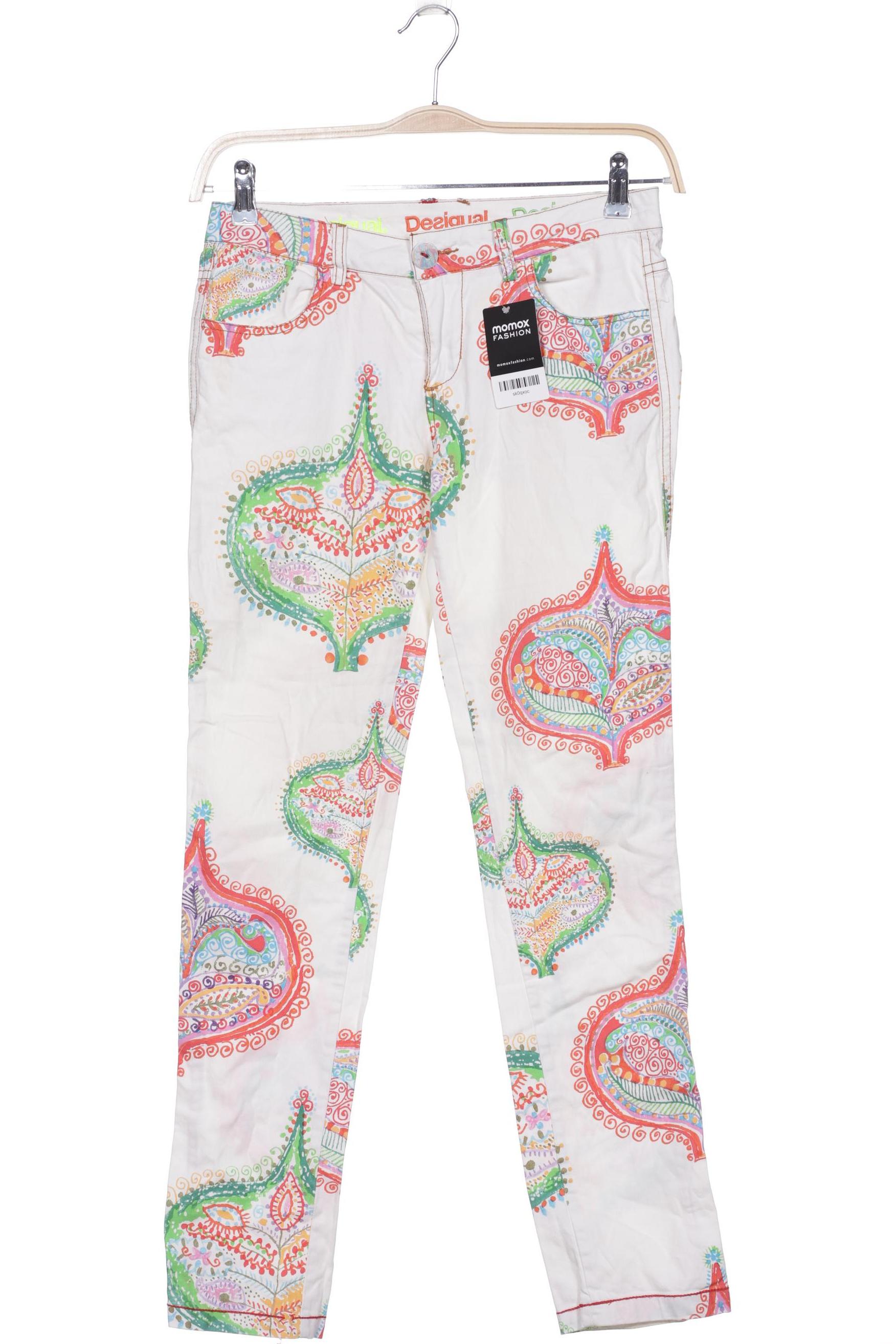 

Desigual Damen Stoffhose, mehrfarbig