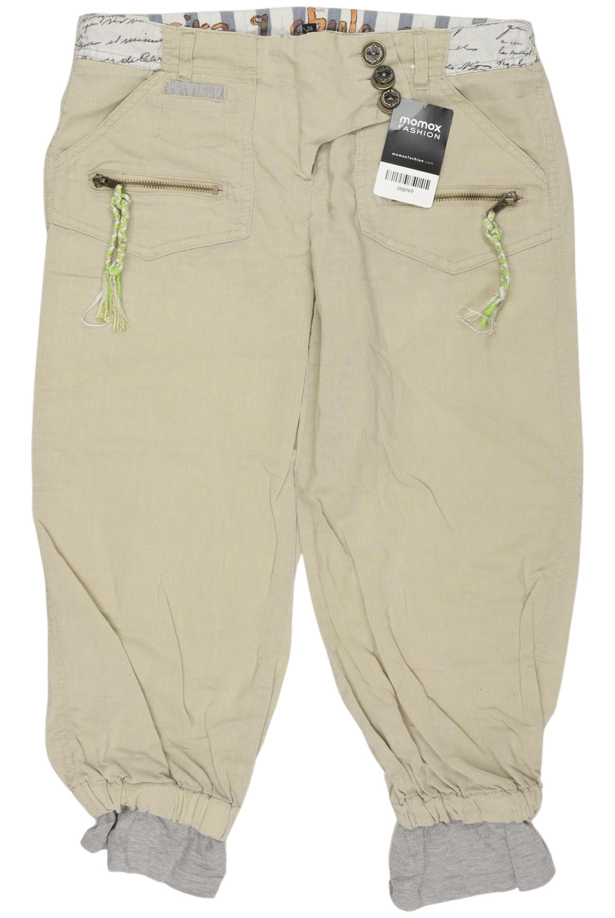 

Desigual Damen Stoffhose, beige, Gr. 26