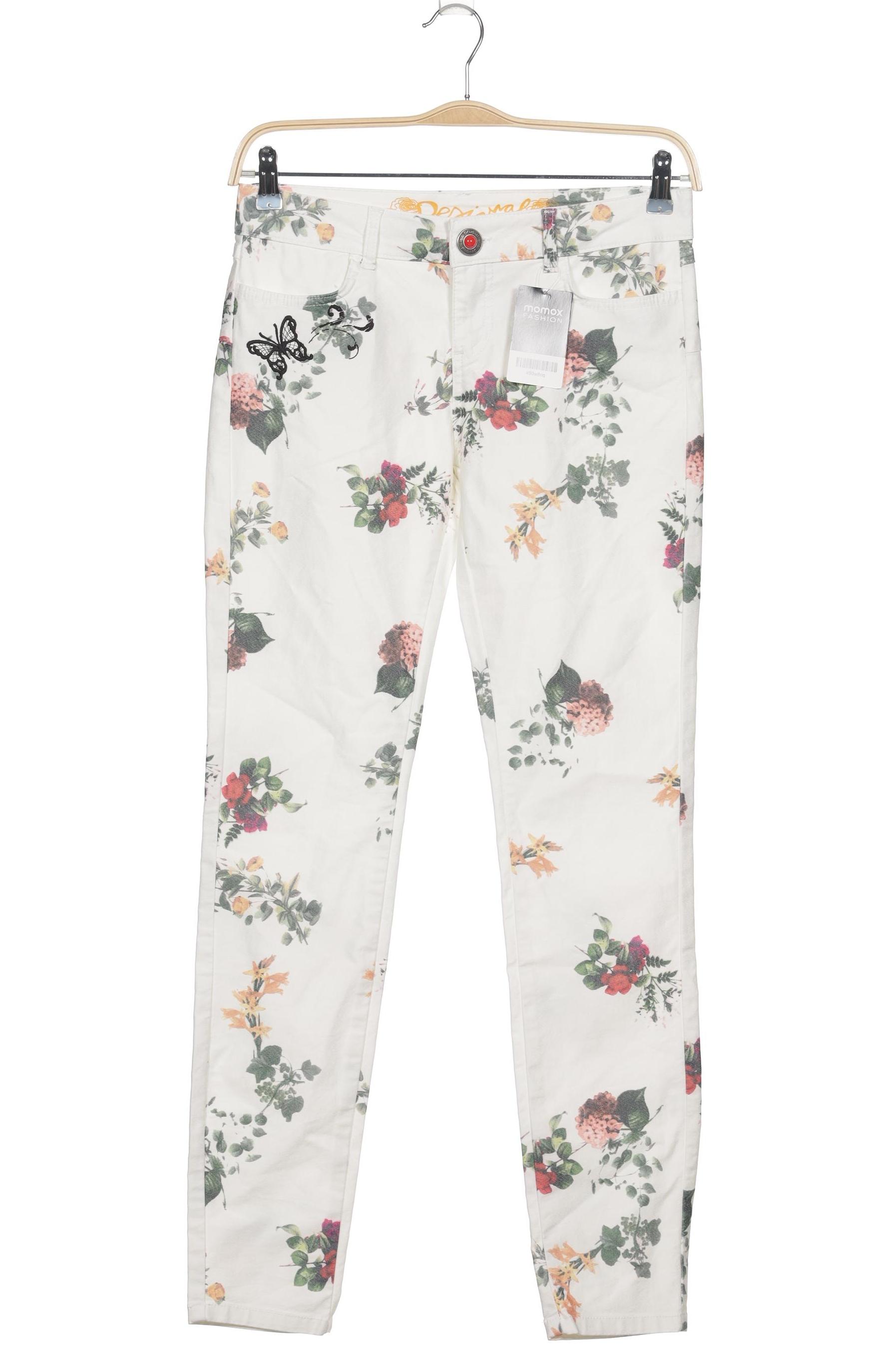 

Desigual Damen Stoffhose, weiß, Gr. 40
