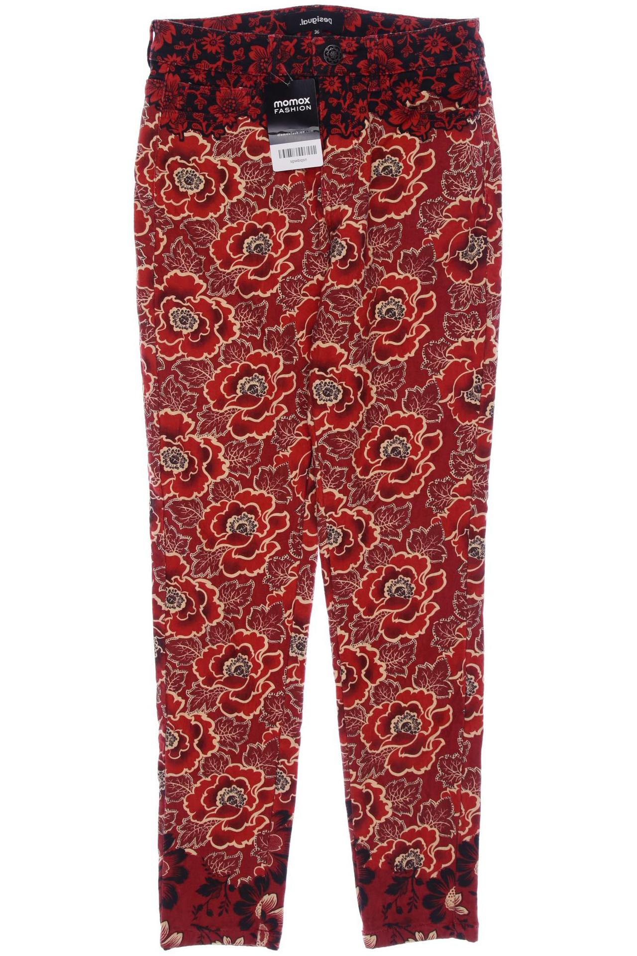 

Desigual Damen Stoffhose, rot