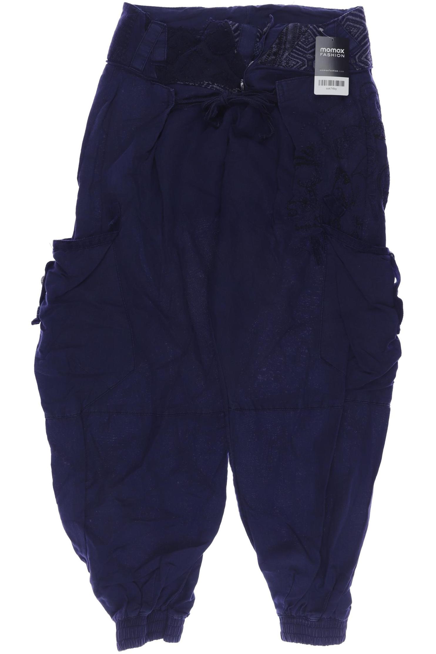 

Desigual Damen Stoffhose, marineblau, Gr. 0