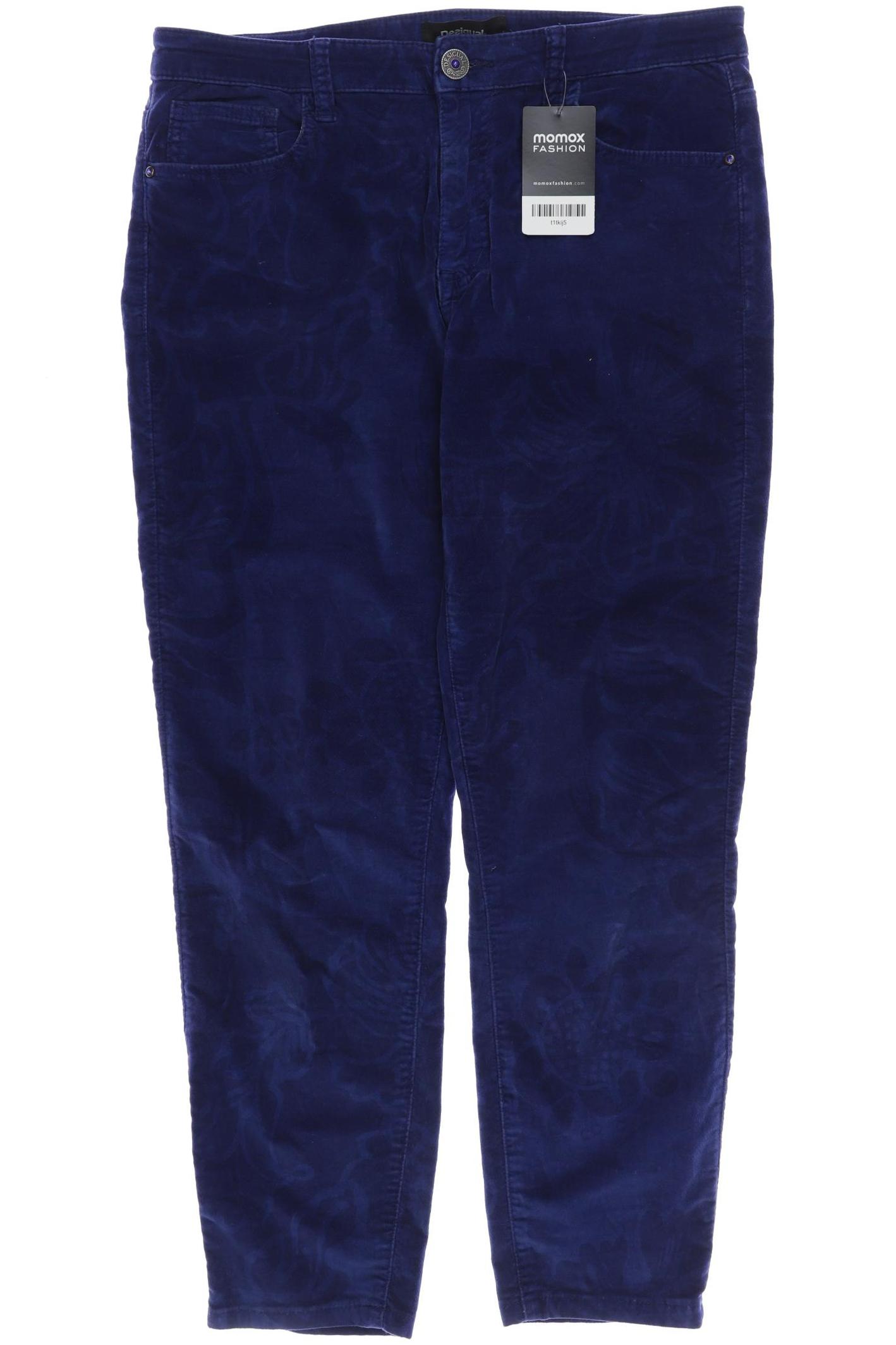 

Desigual Damen Stoffhose, blau, Gr. 42