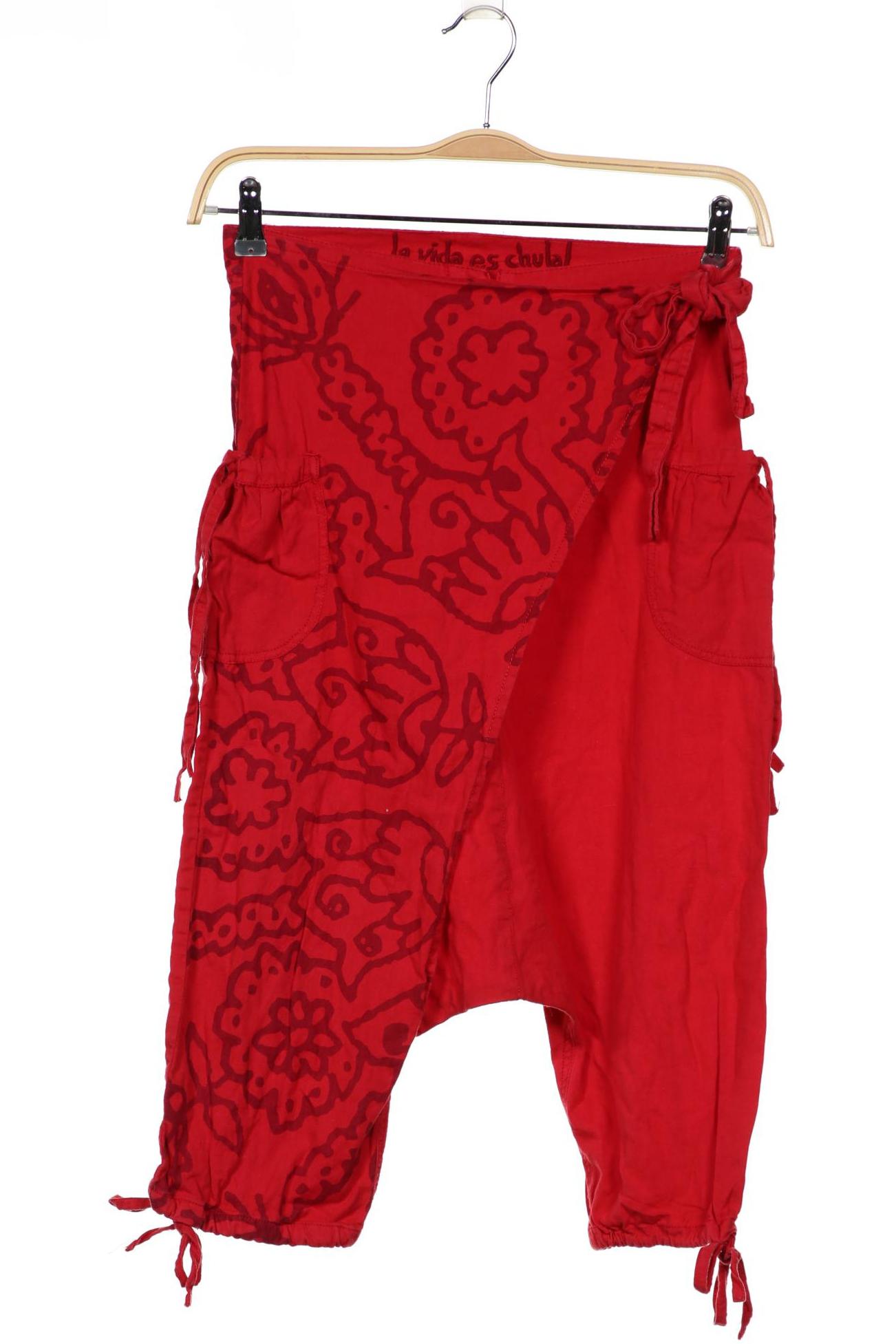 

Desigual Damen Stoffhose, rot, Gr. 26