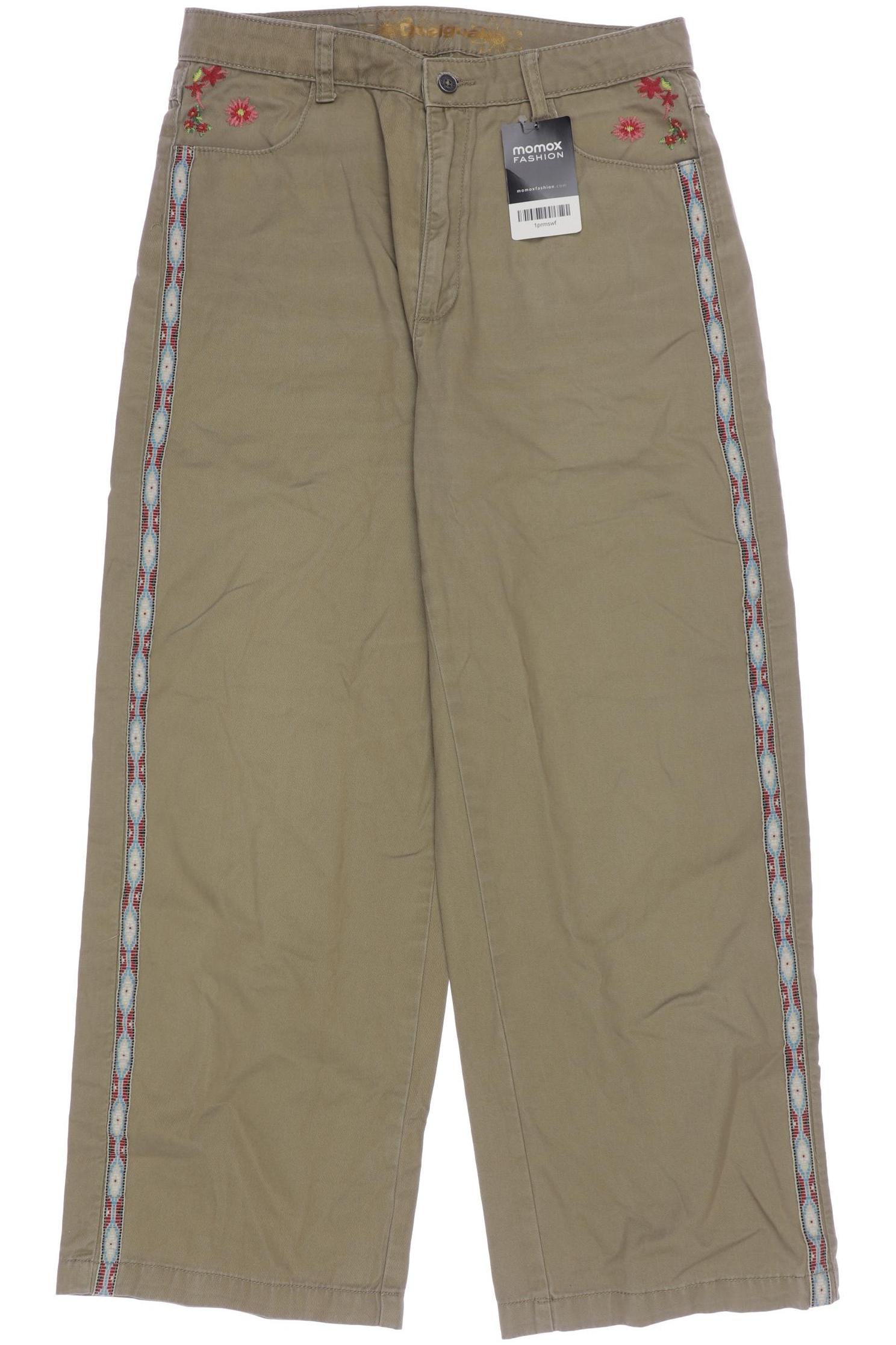 

Desigual Damen Stoffhose, beige, Gr. 38