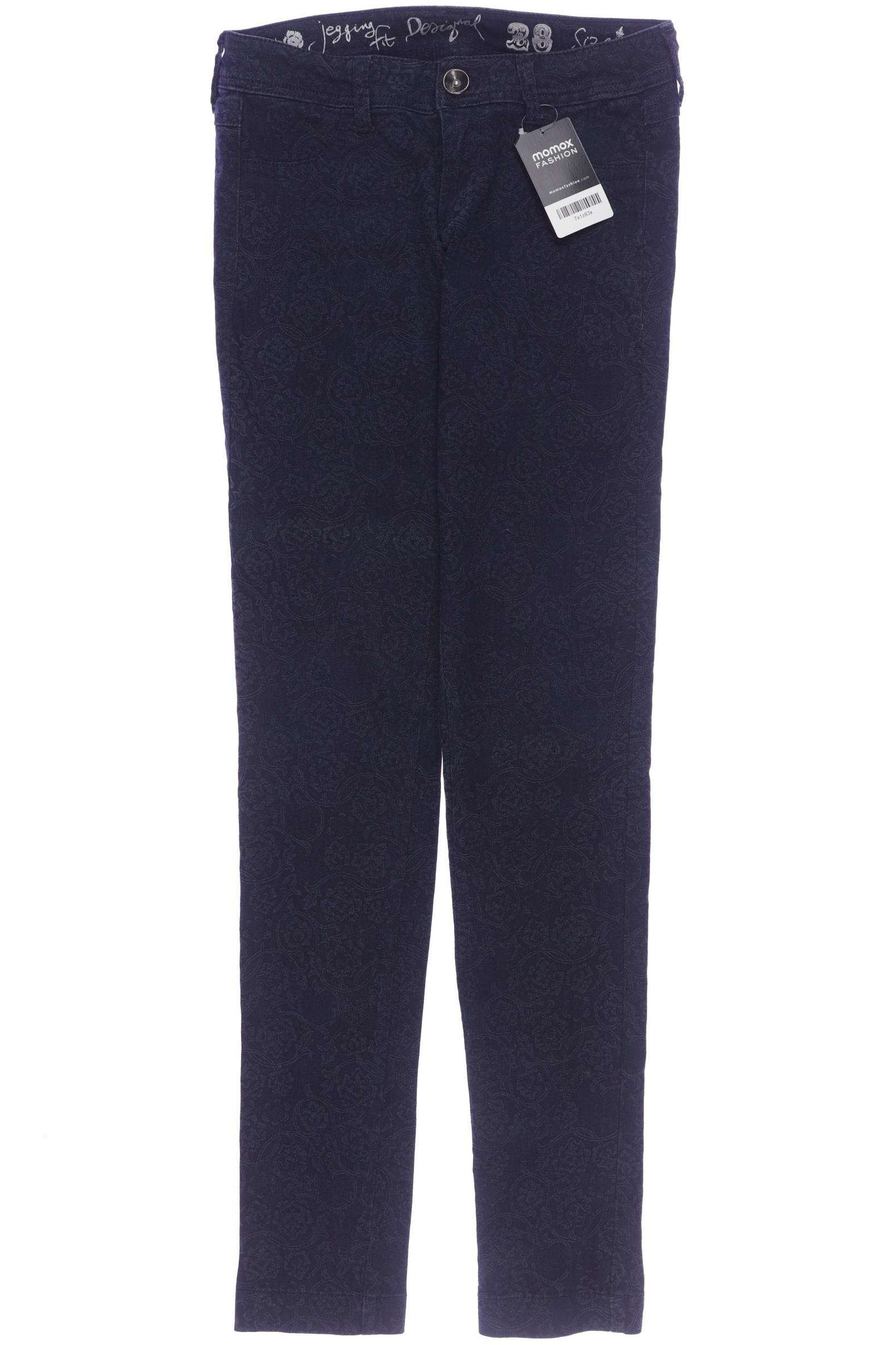 

Desigual Damen Stoffhose, marineblau, Gr. 28