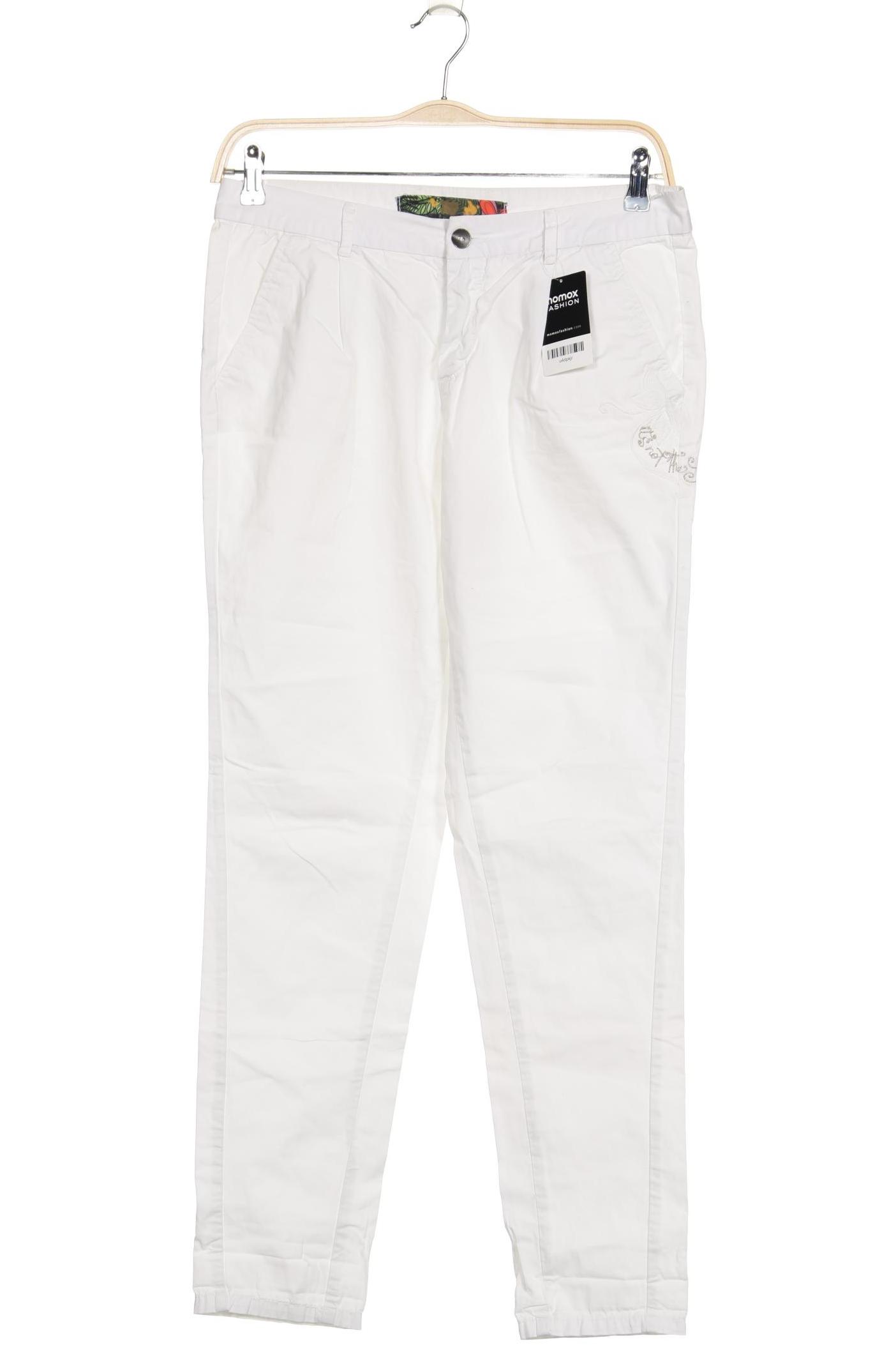 

Desigual Damen Stoffhose, weiß, Gr. 31