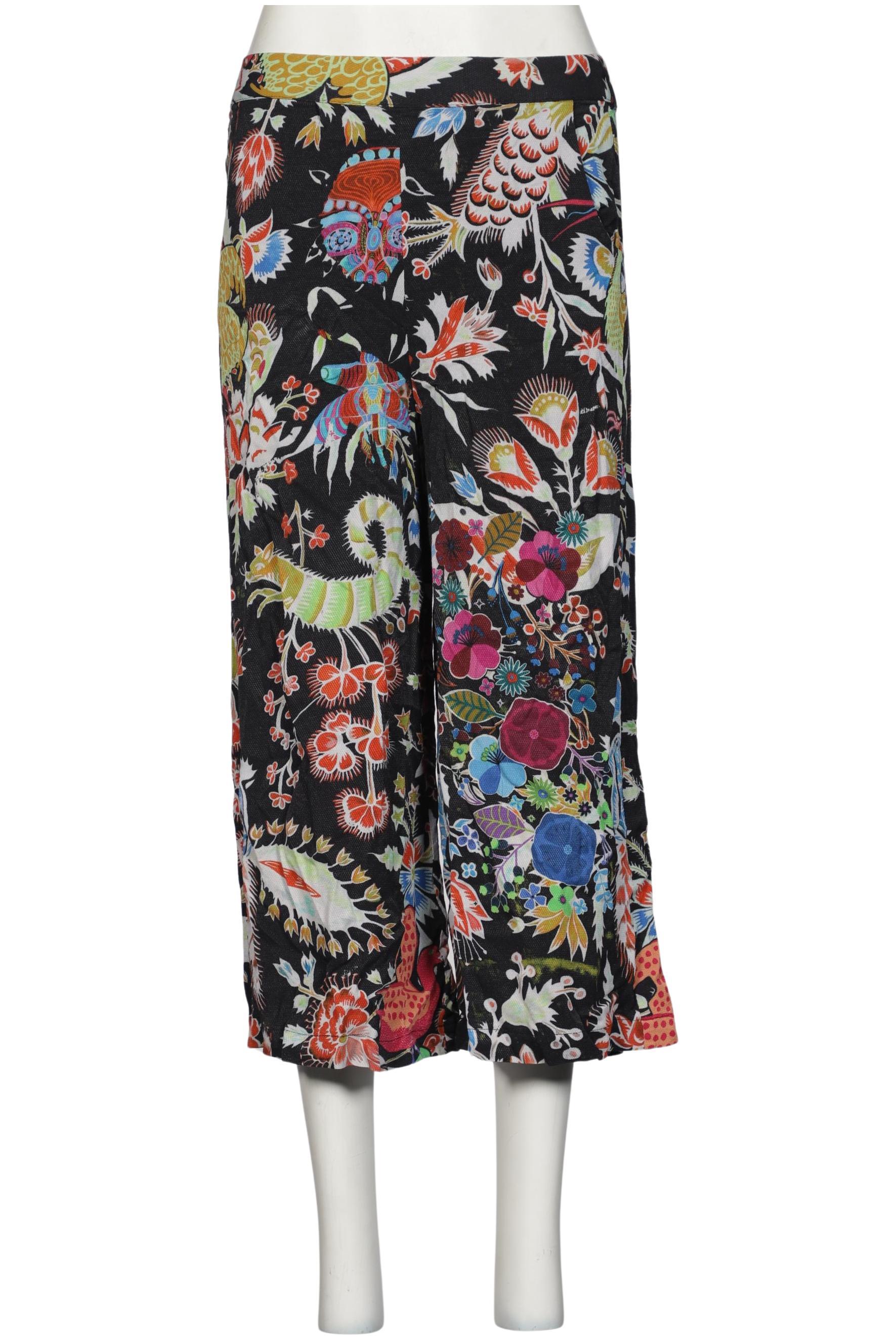 

Desigual Damen Stoffhose, mehrfarbig, Gr. 0