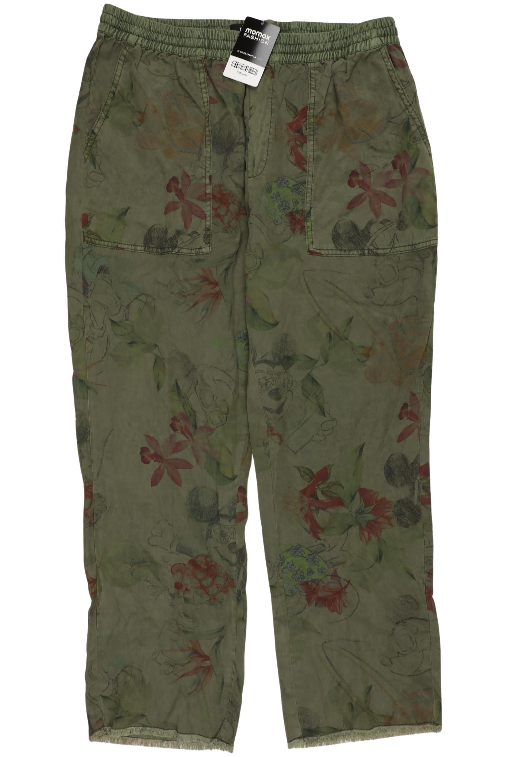 

Desigual Damen Stoffhose, grün, Gr. 0