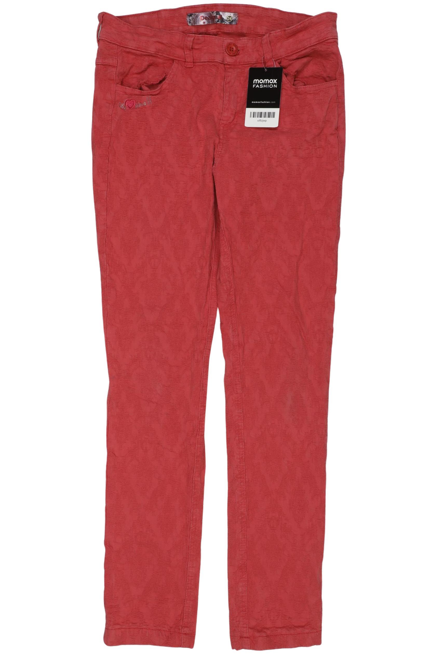 

Desigual Damen Stoffhose, rot, Gr. 34