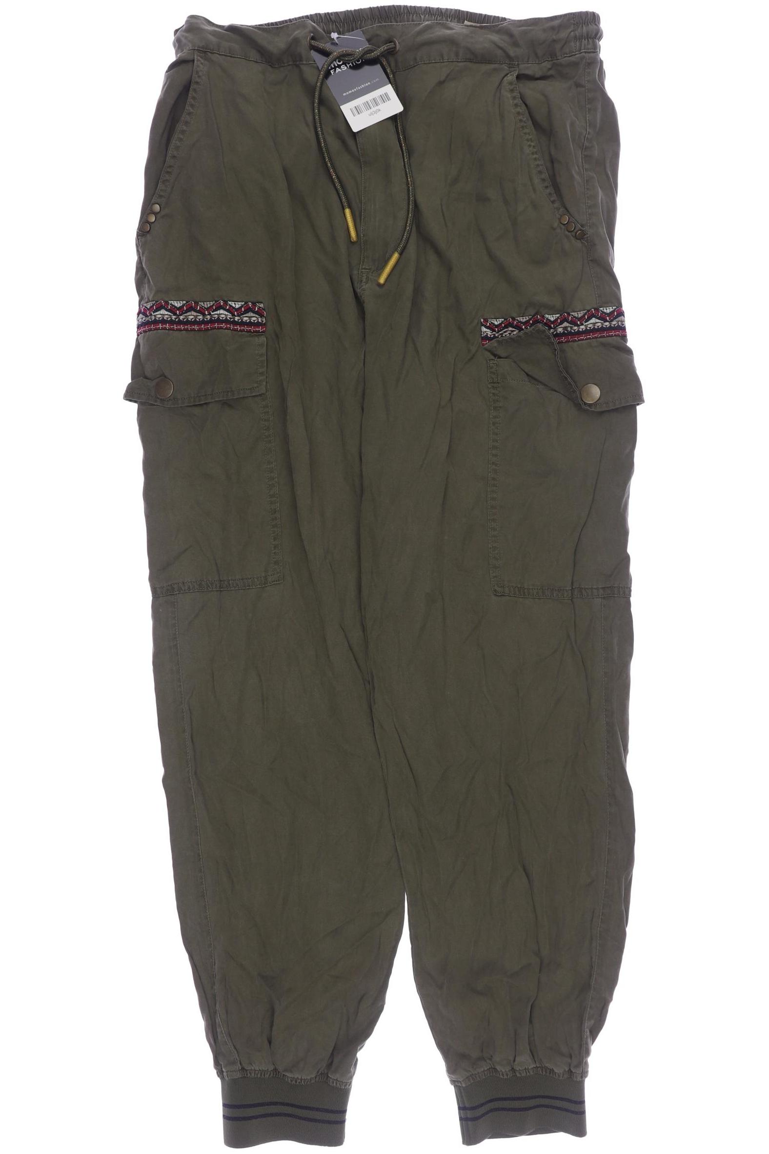 

Desigual Damen Stoffhose, grün, Gr. 0