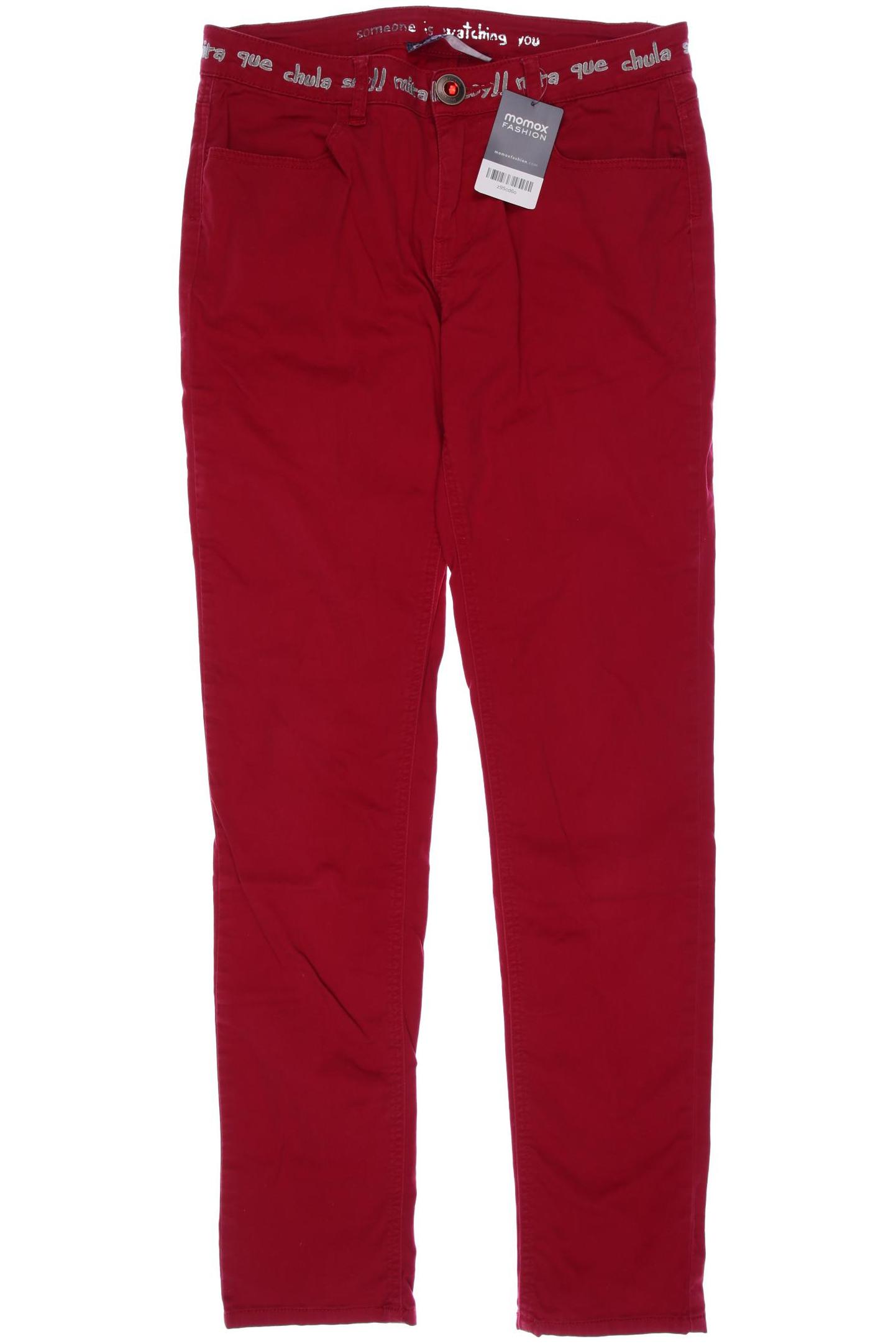 

Desigual Damen Stoffhose, rot, Gr. 30