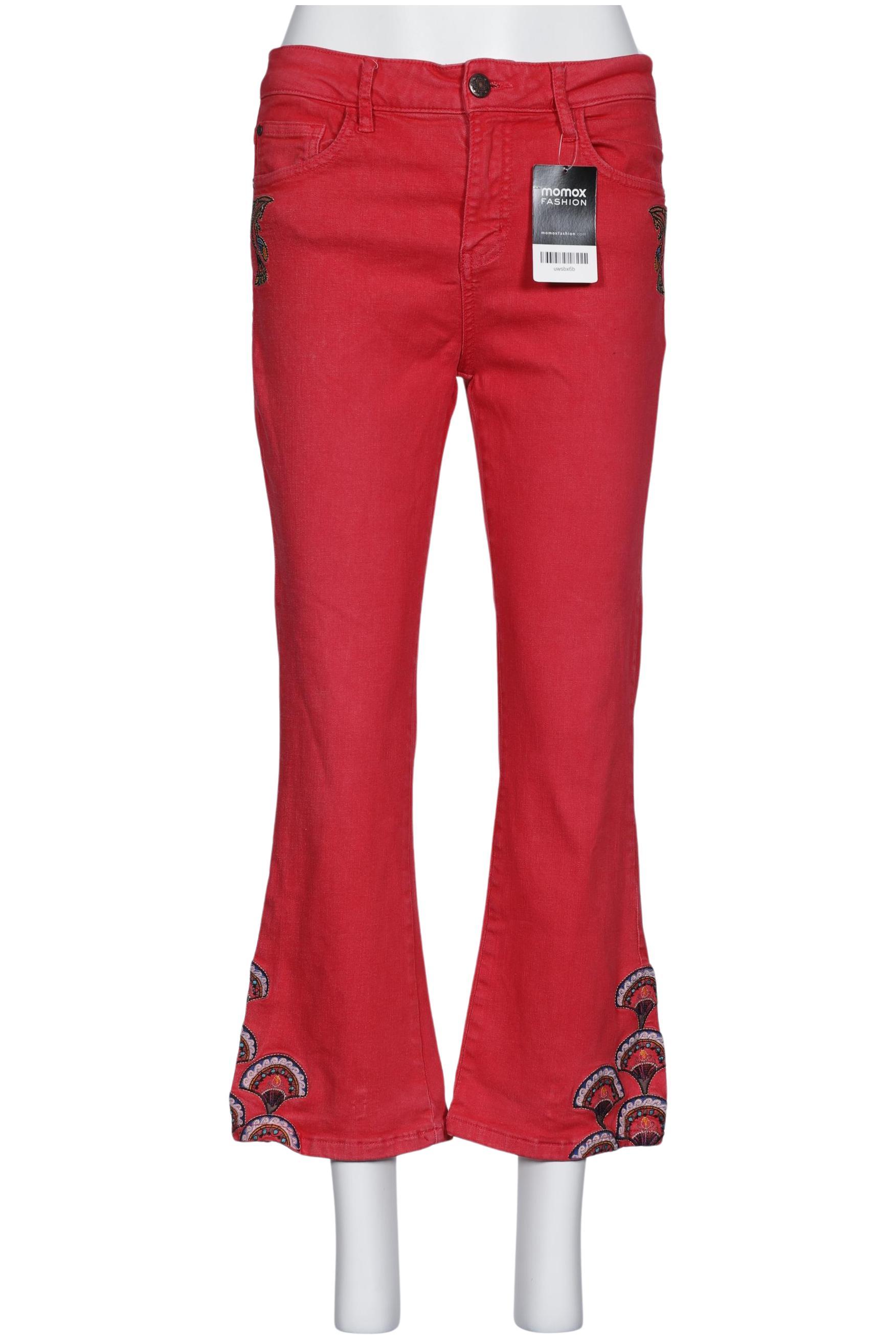 

Desigual Damen Stoffhose, rot, Gr. 28
