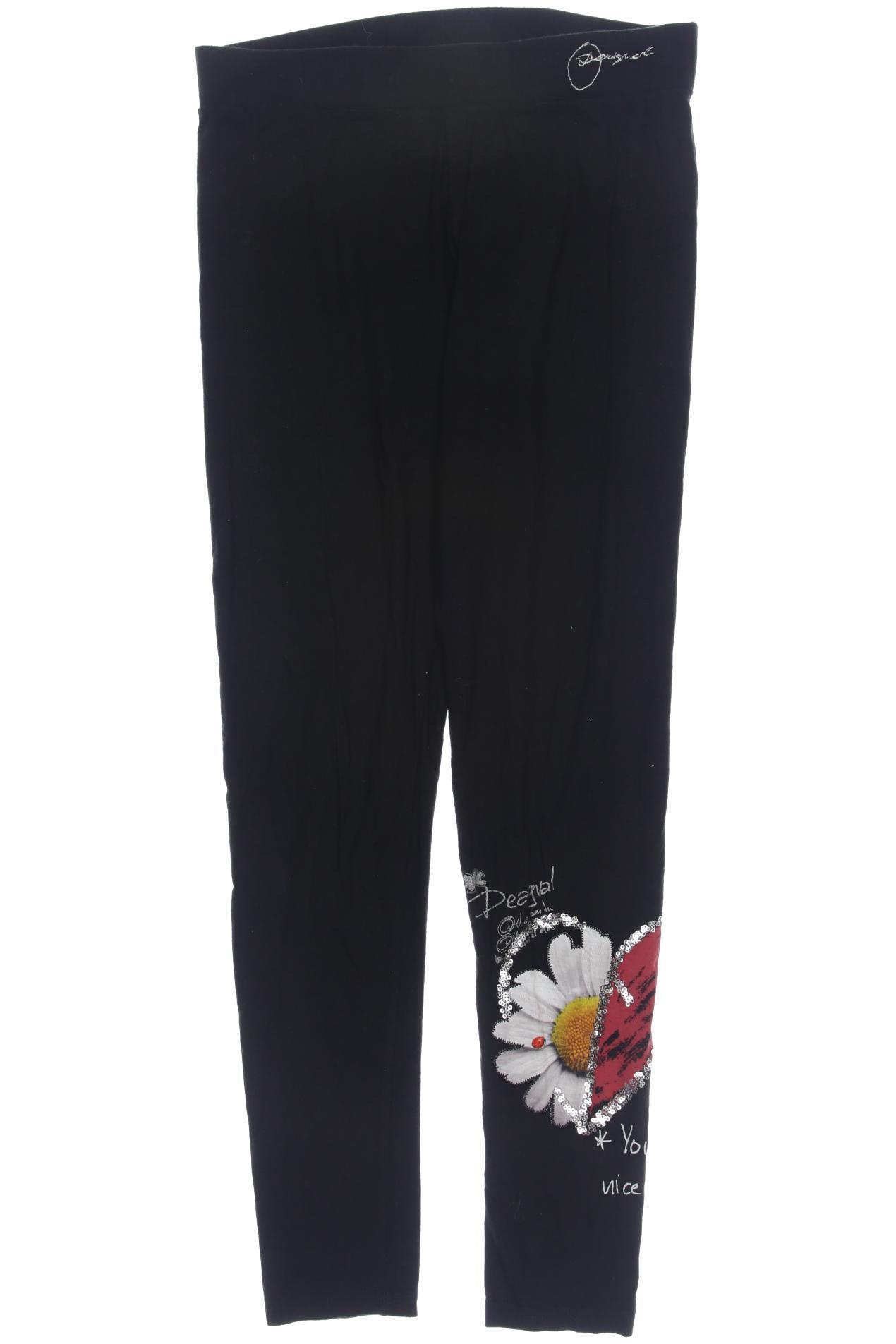 

Desigual Damen Stoffhose, schwarz, Gr. 0