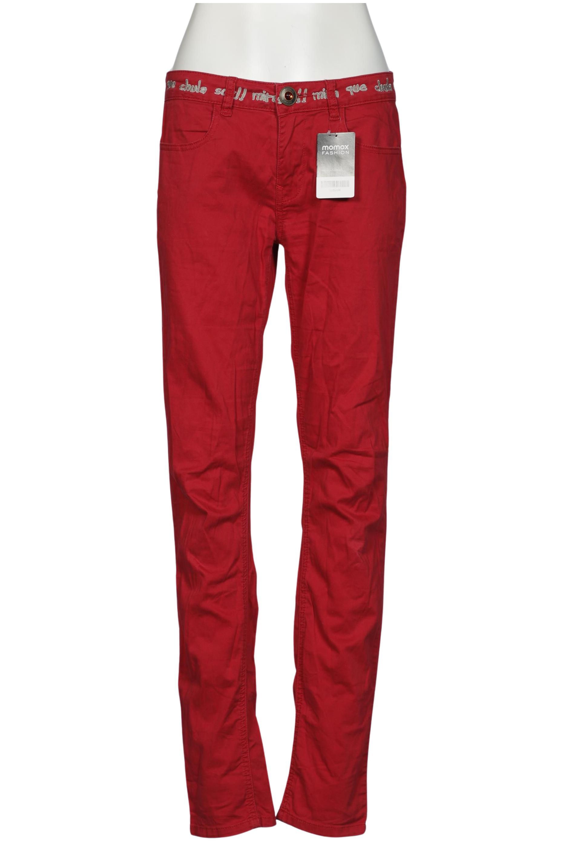 

Desigual Damen Stoffhose, rot, Gr. 28