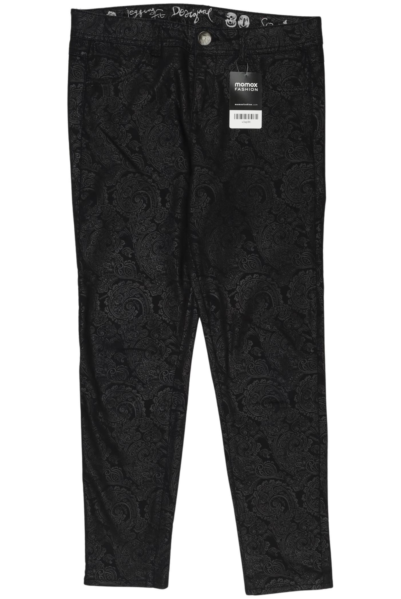 

Desigual Damen Stoffhose, schwarz, Gr. 30