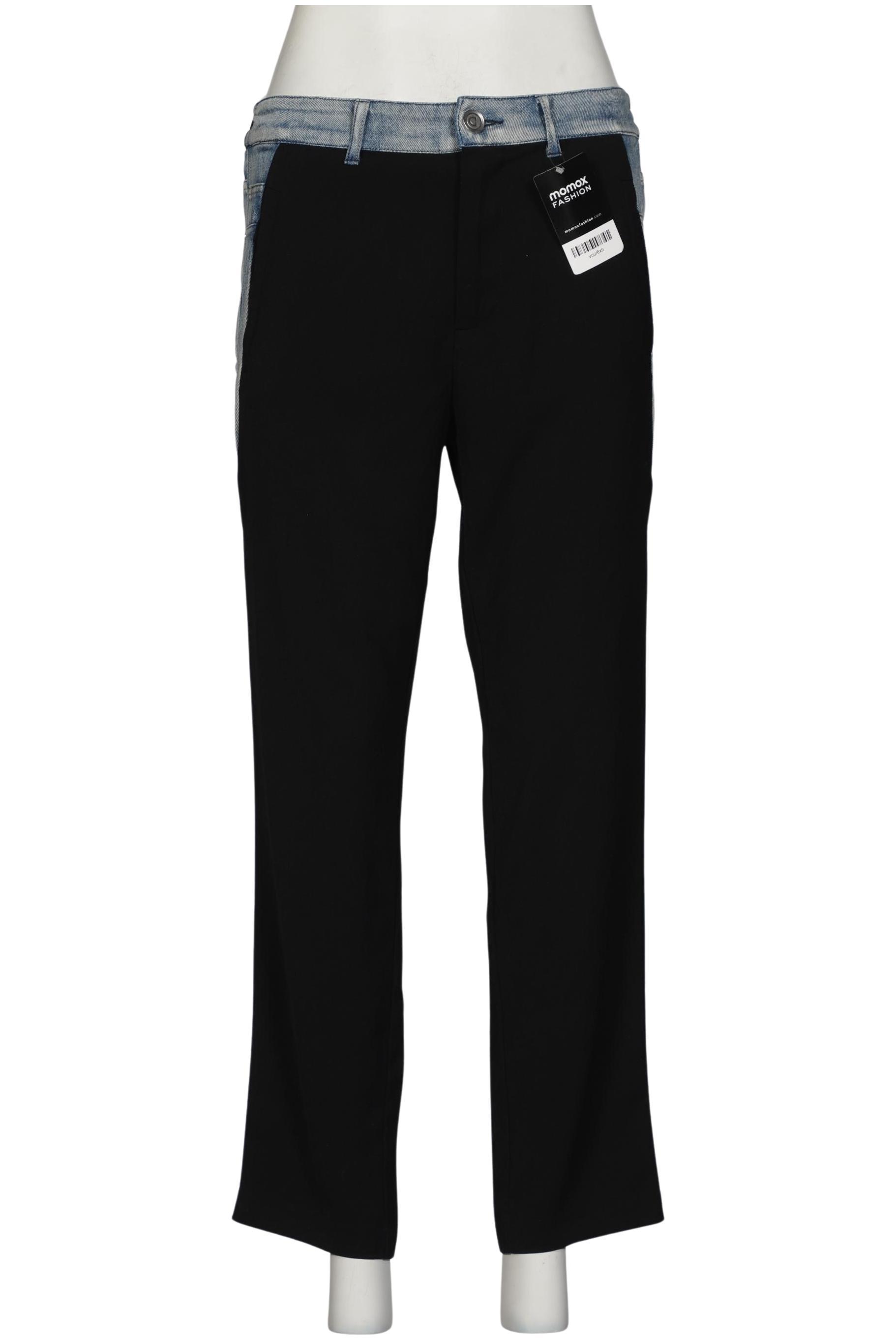 

Desigual Damen Stoffhose, schwarz, Gr. 0