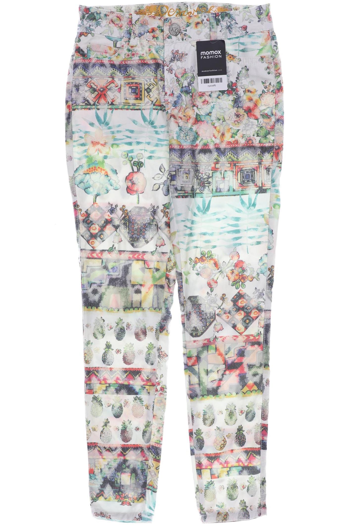 

Desigual Damen Stoffhose, mehrfarbig
