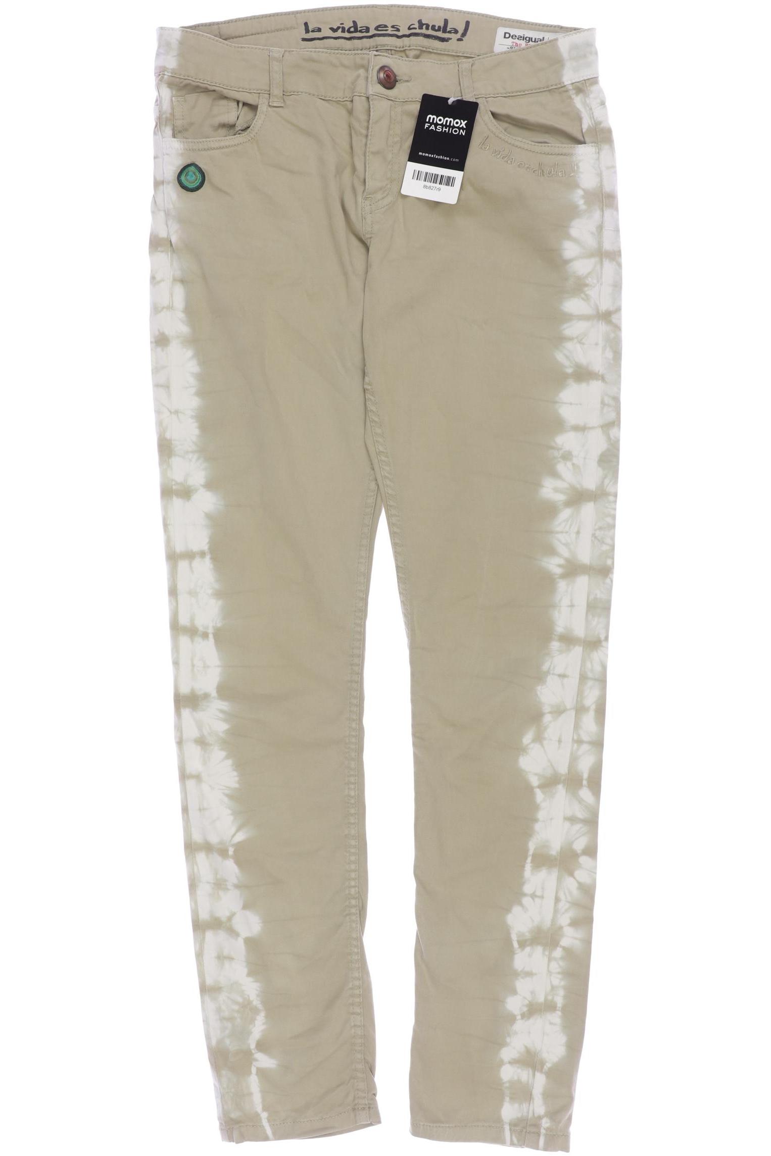

Desigual Damen Stoffhose, beige, Gr. 28