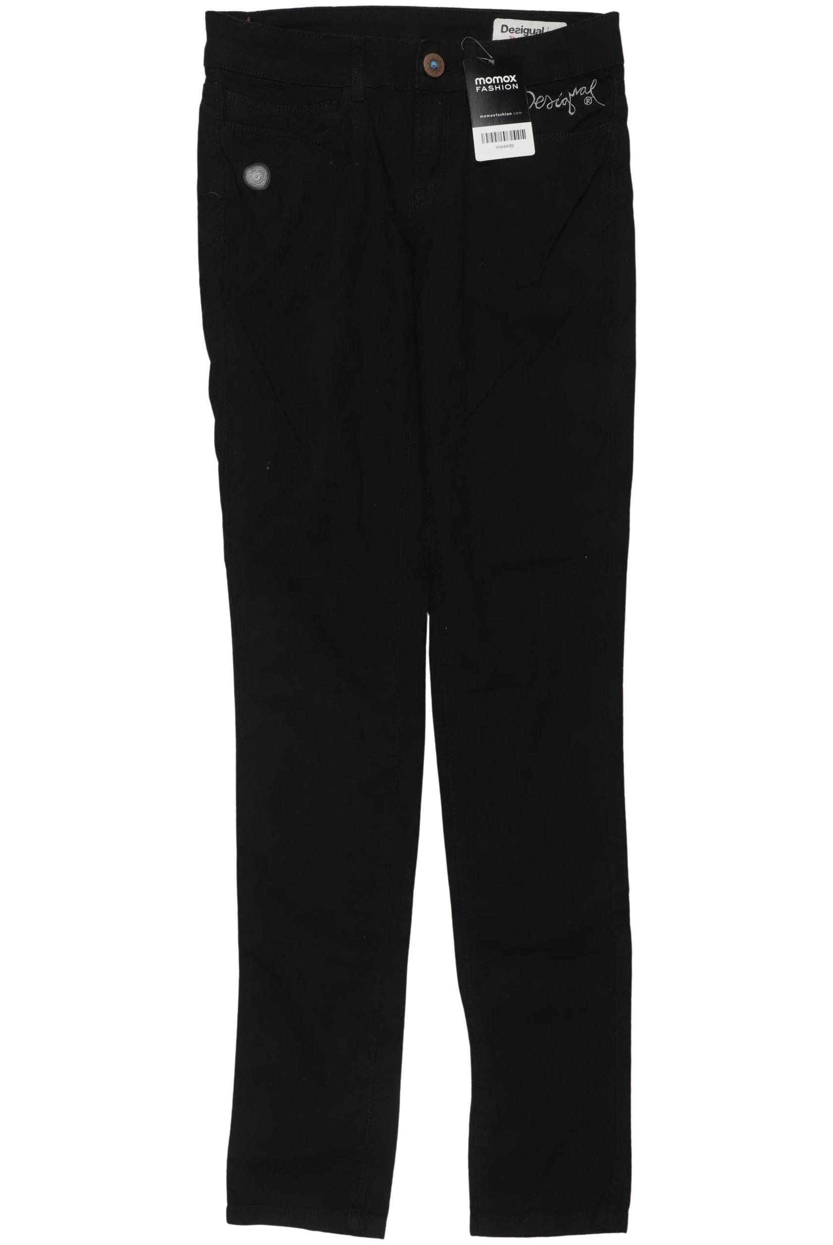 

Desigual Damen Stoffhose, schwarz, Gr. 24