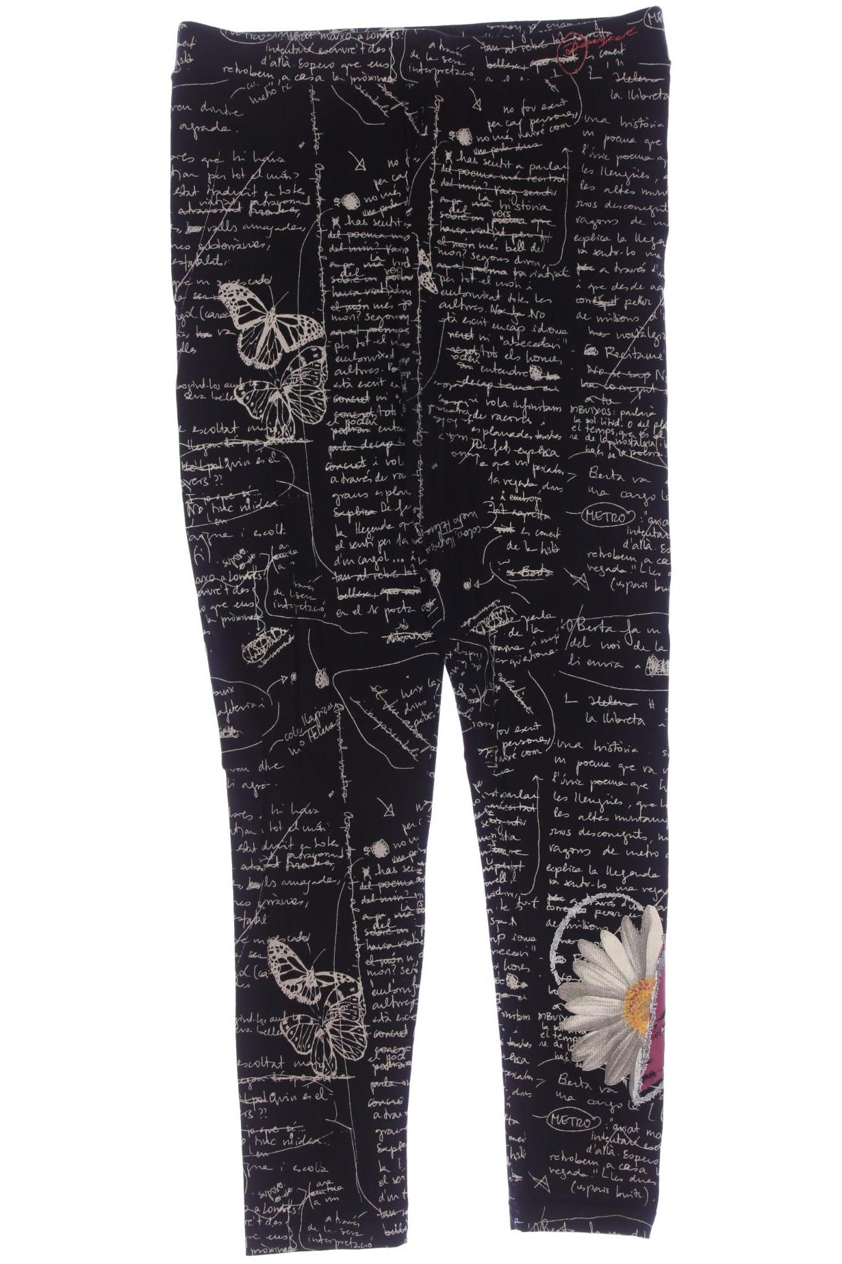 

Desigual Damen Stoffhose, schwarz, Gr. 0