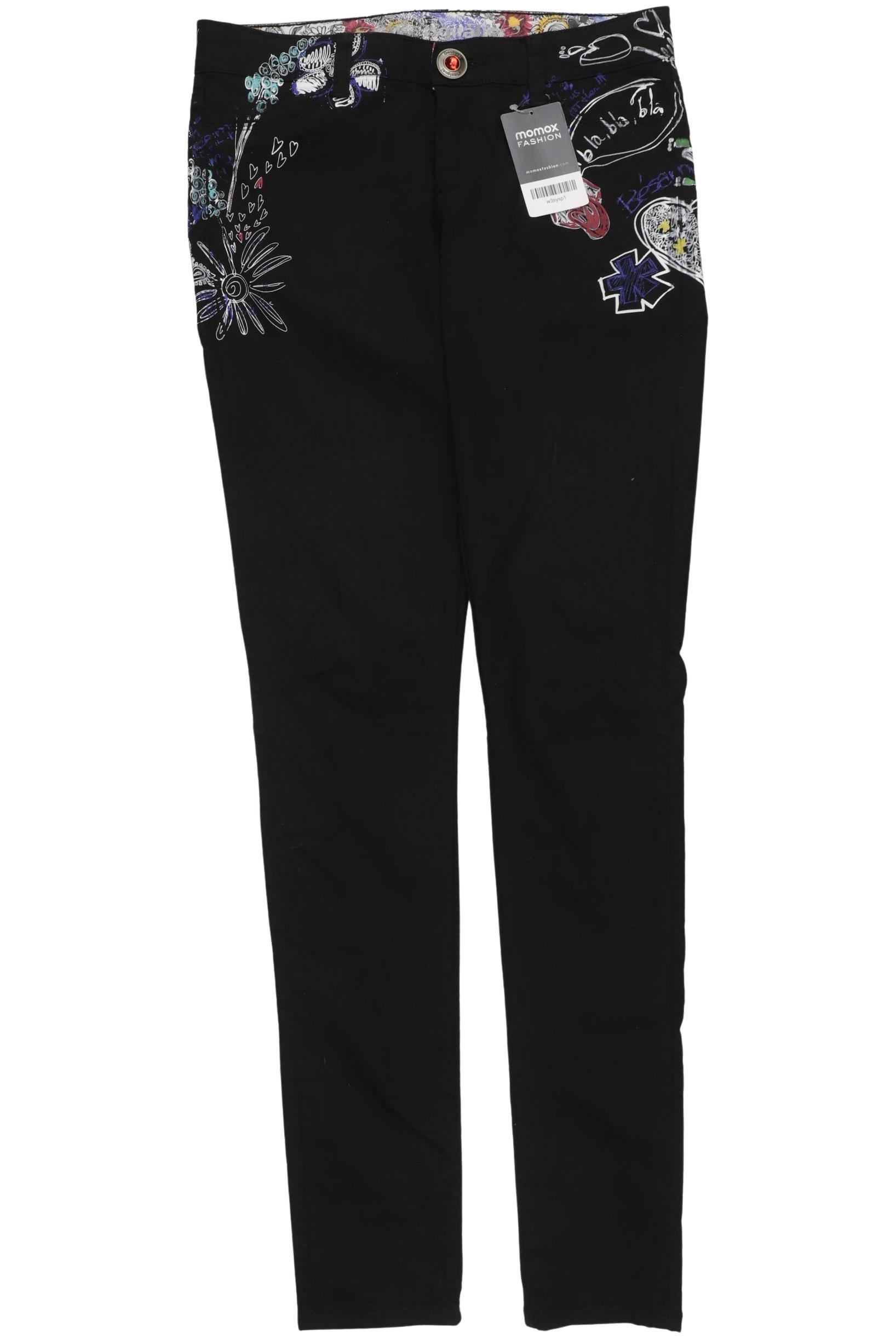 

Desigual Damen Stoffhose, schwarz, Gr. 28