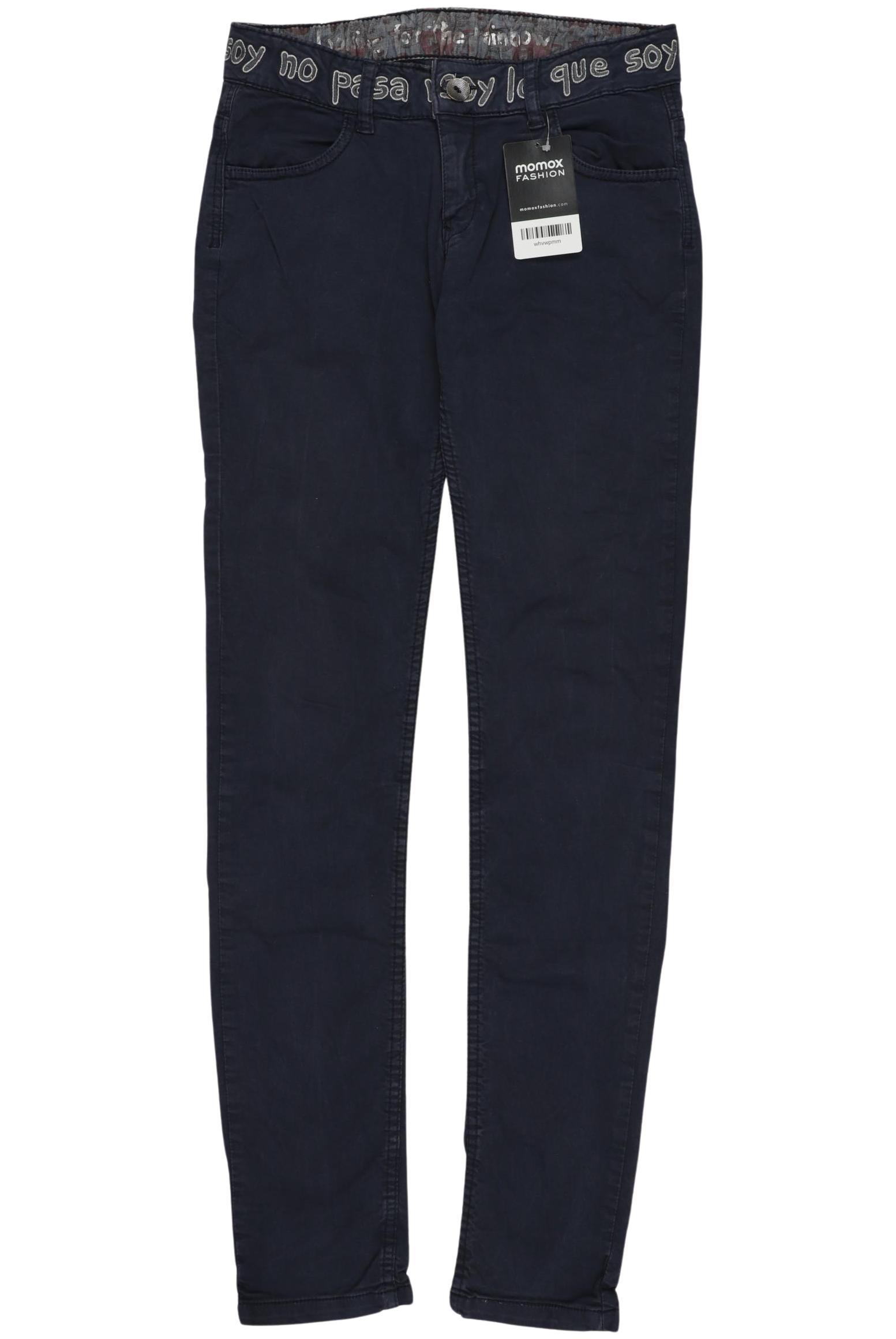 

Desigual Damen Stoffhose, marineblau, Gr. 26