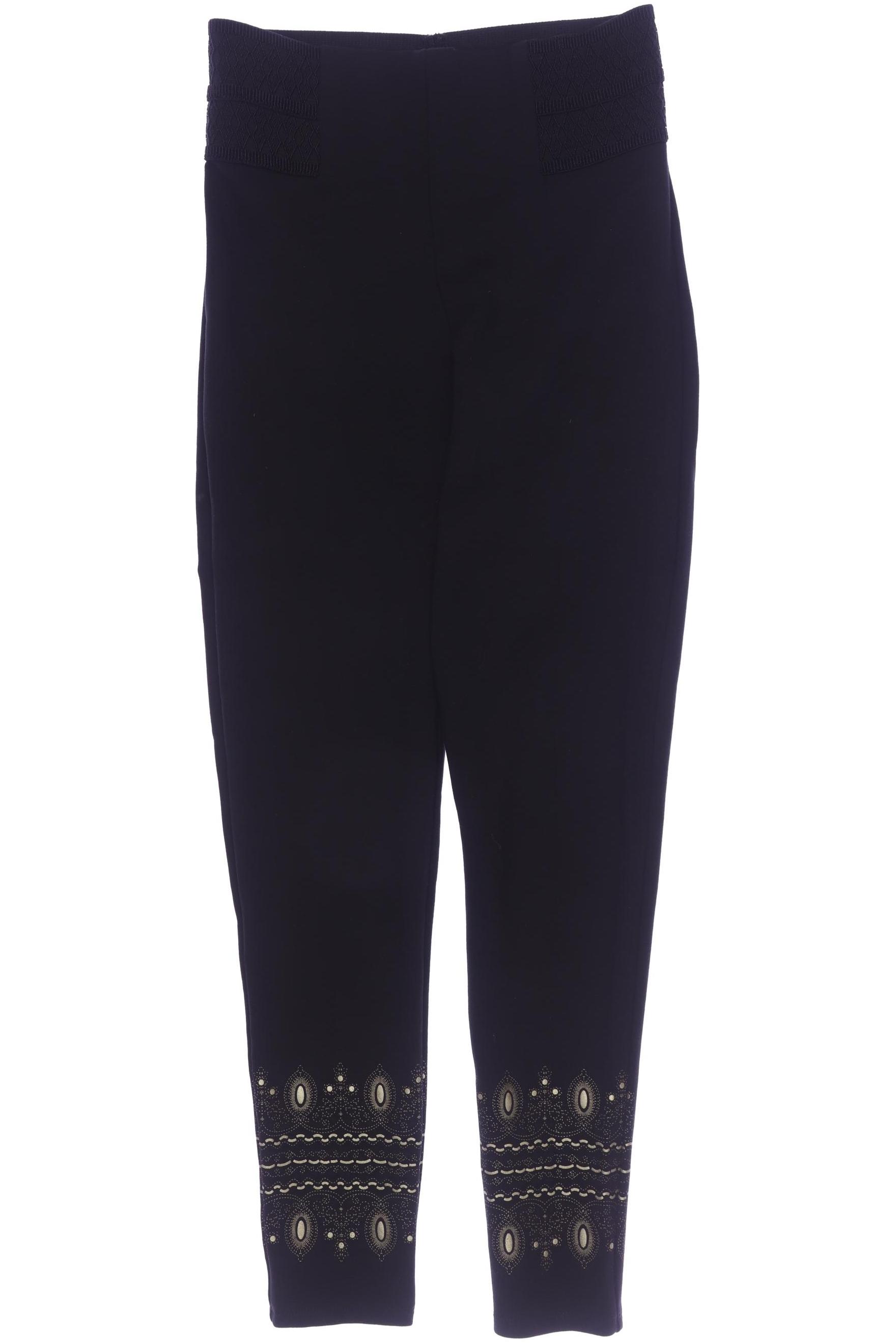 

Desigual Damen Stoffhose, schwarz, Gr. 0