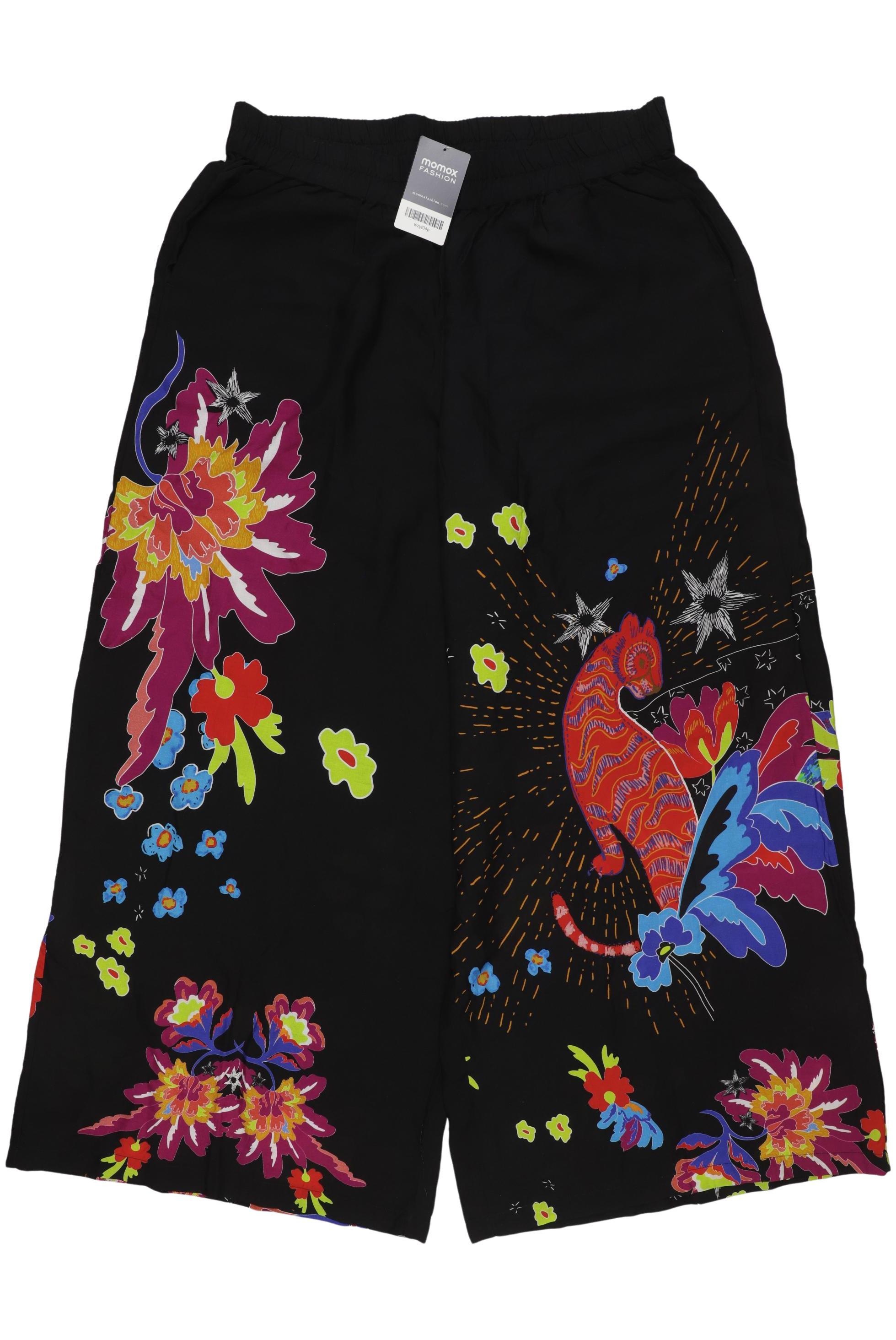 

Desigual Damen Stoffhose, schwarz, Gr. 0