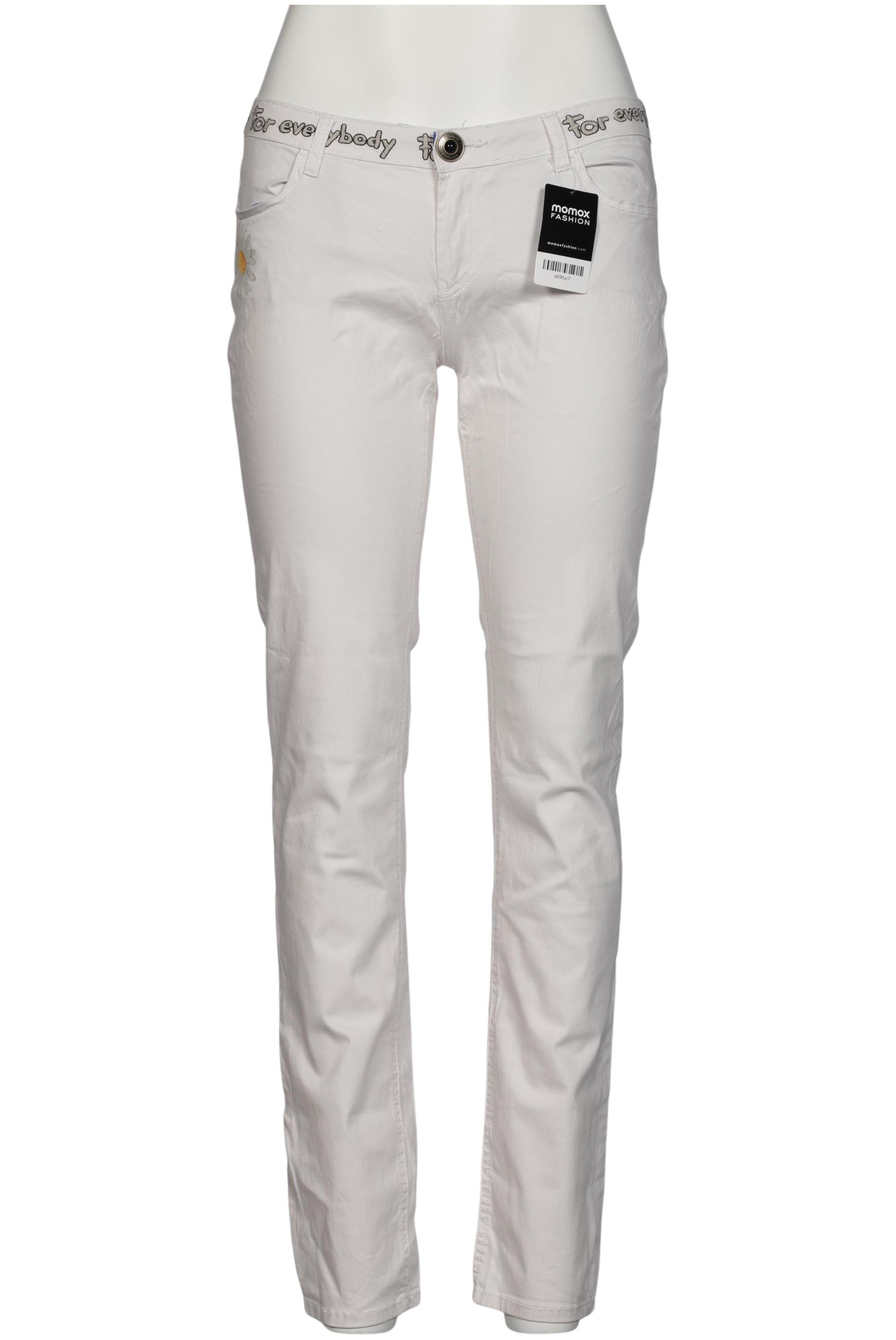 

Desigual Damen Stoffhose, weiß, Gr. 34