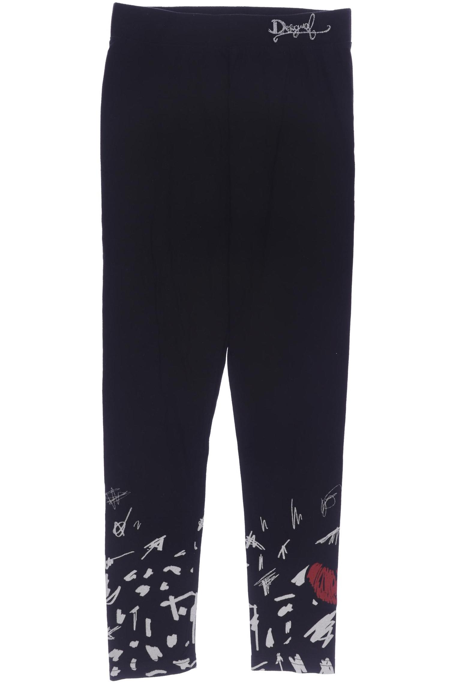 

Desigual Damen Stoffhose, schwarz, Gr. 0