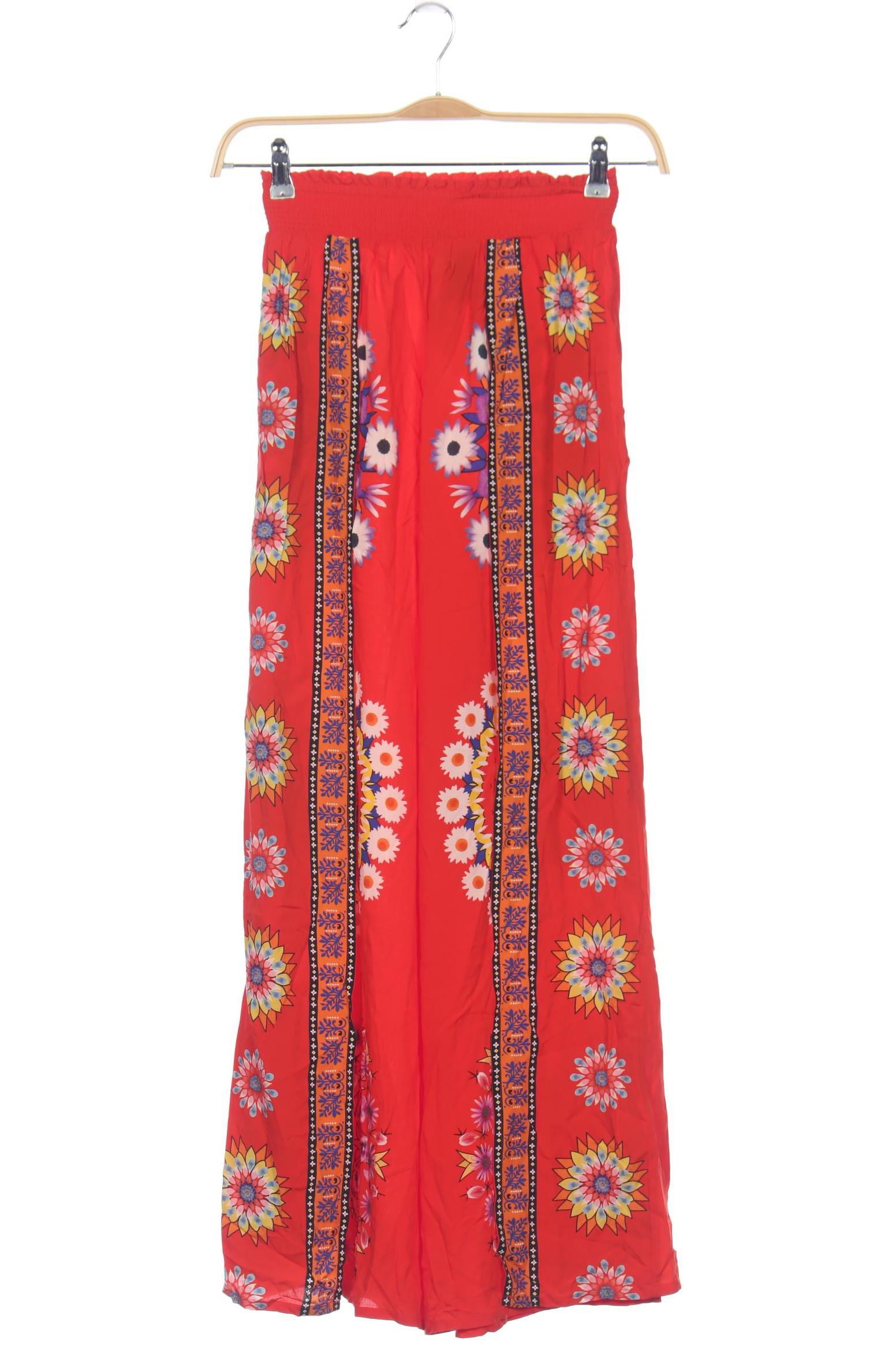 

Desigual Damen Stoffhose, rot, Gr. 0