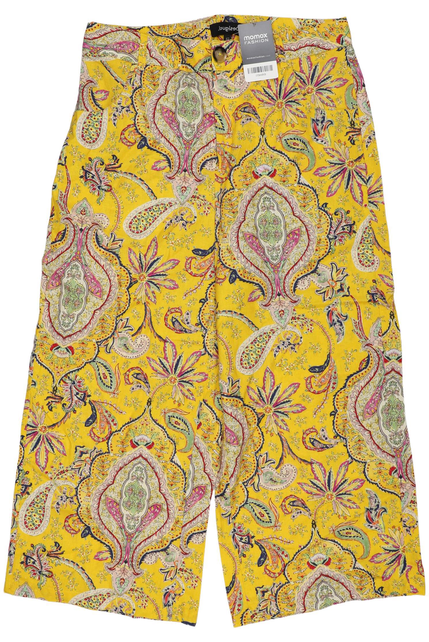 

Desigual Damen Stoffhose, gelb, Gr. 42