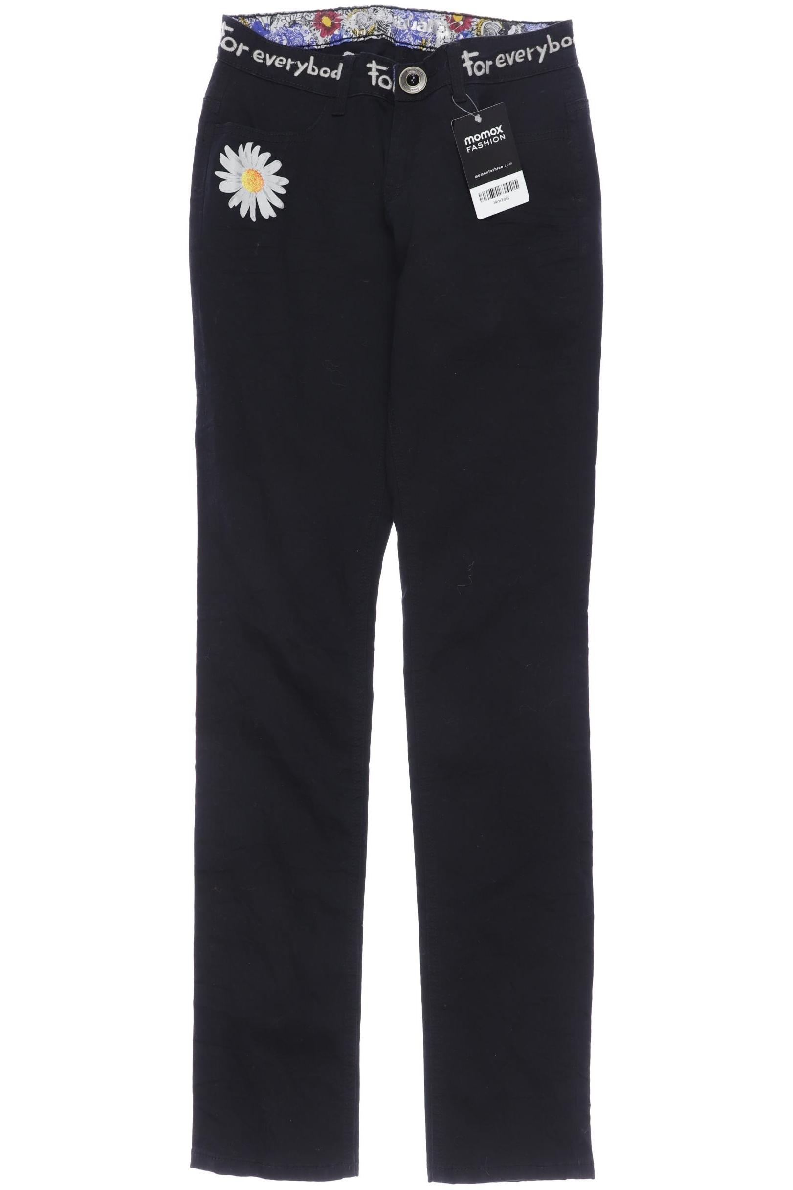 

Desigual Damen Stoffhose, schwarz, Gr. 26