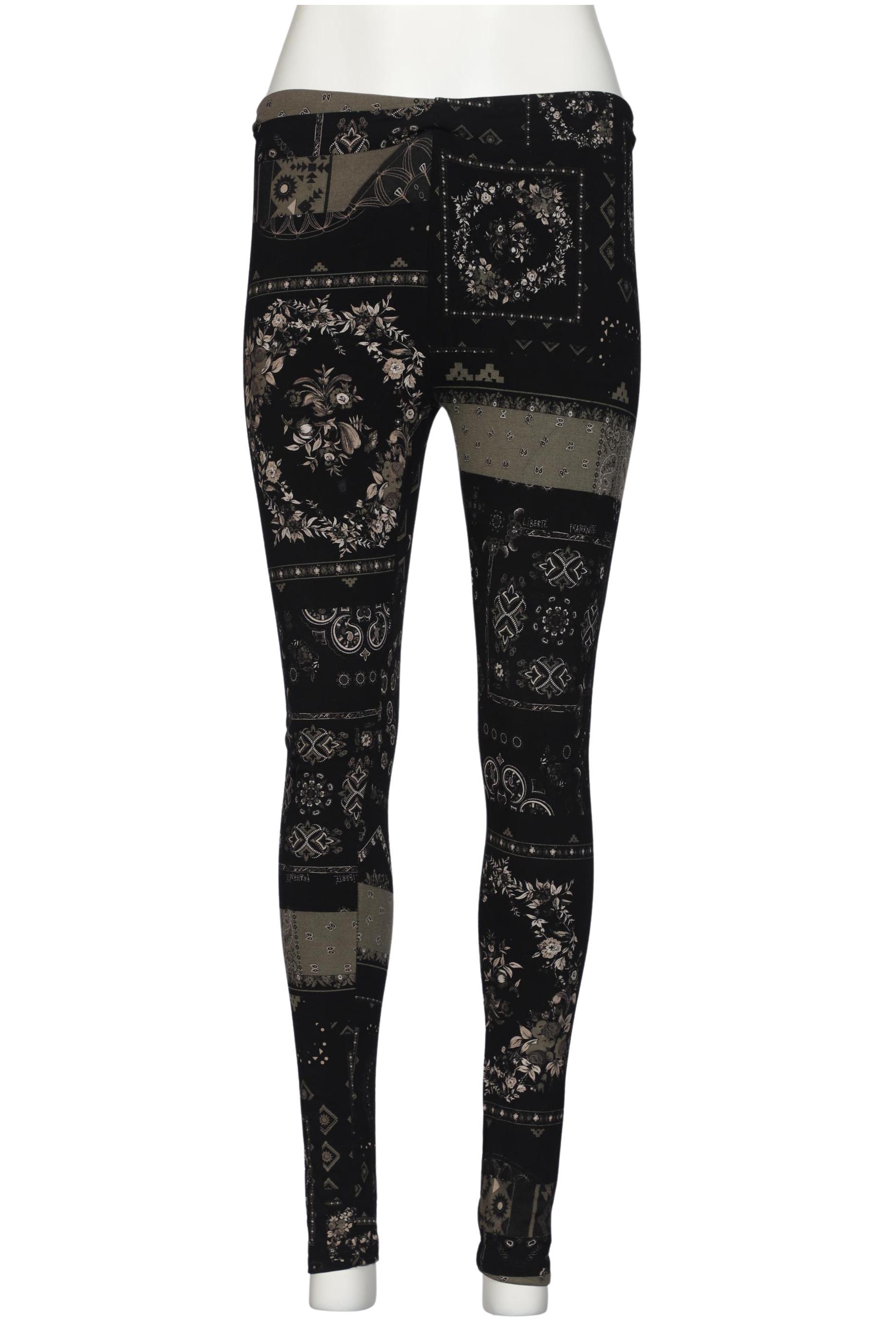 

Desigual Damen Stoffhose, mehrfarbig, Gr. 0