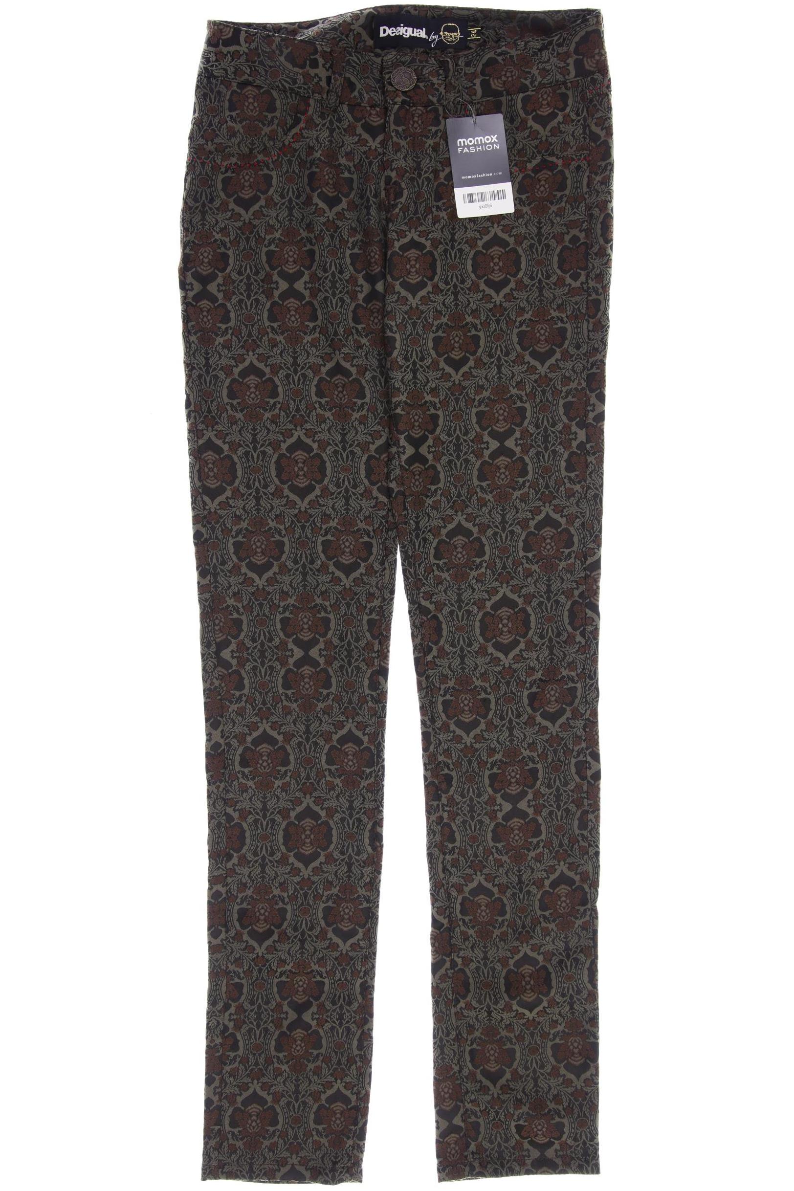

Desigual Damen Stoffhose, grün