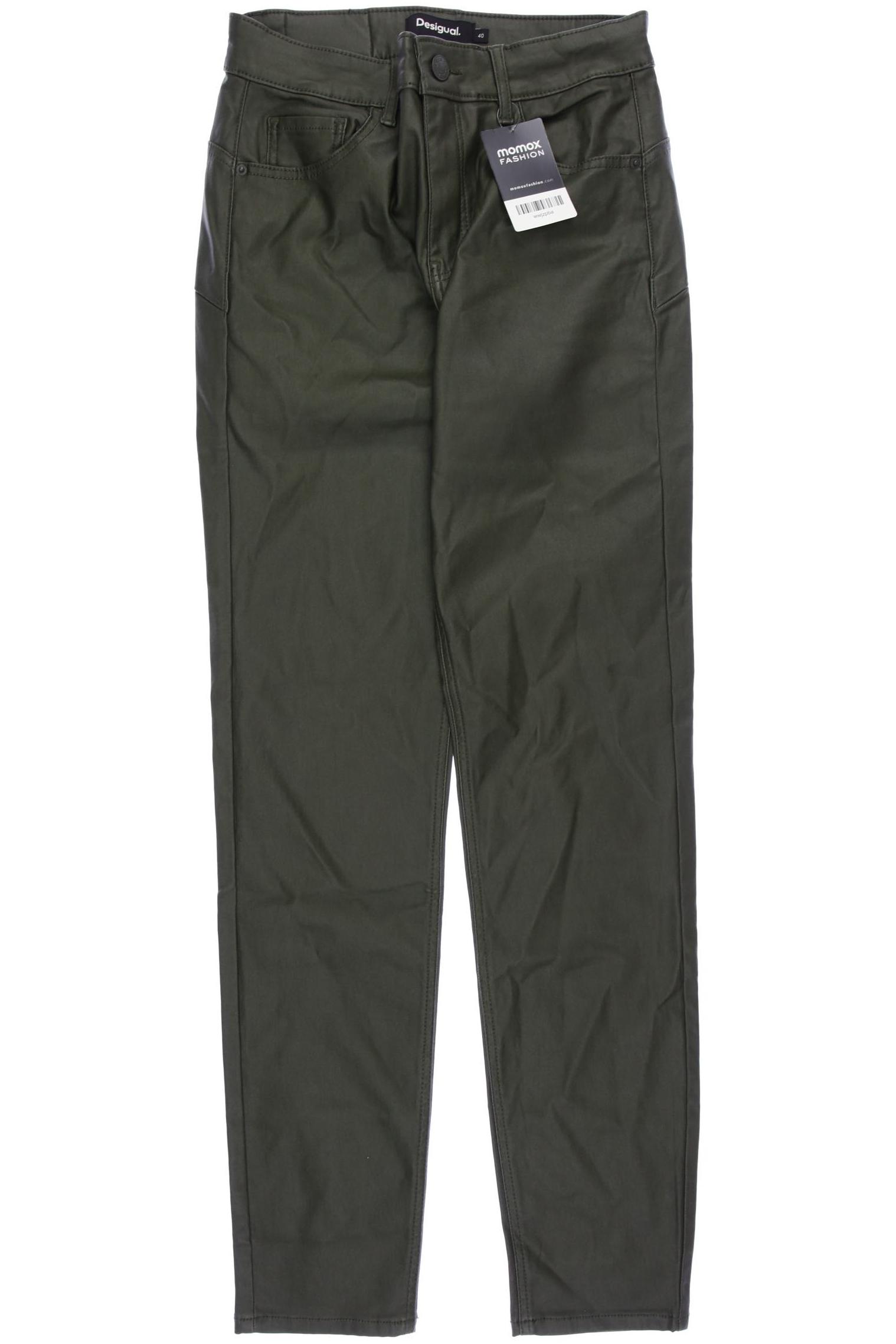 

Desigual Damen Stoffhose, grün, Gr. 40