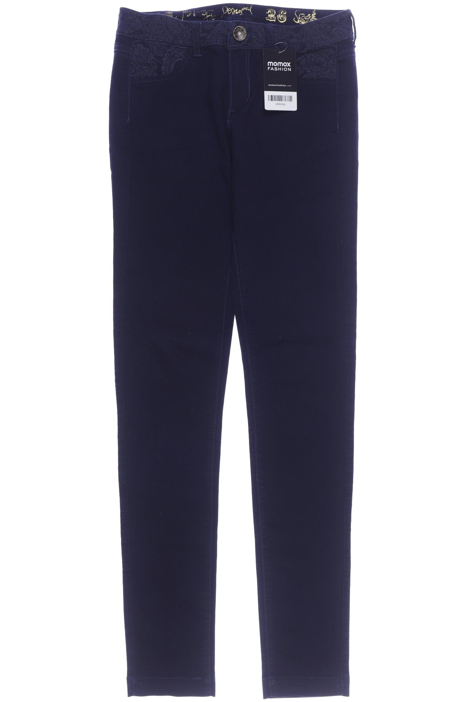

Desigual Damen Stoffhose, marineblau, Gr. 26