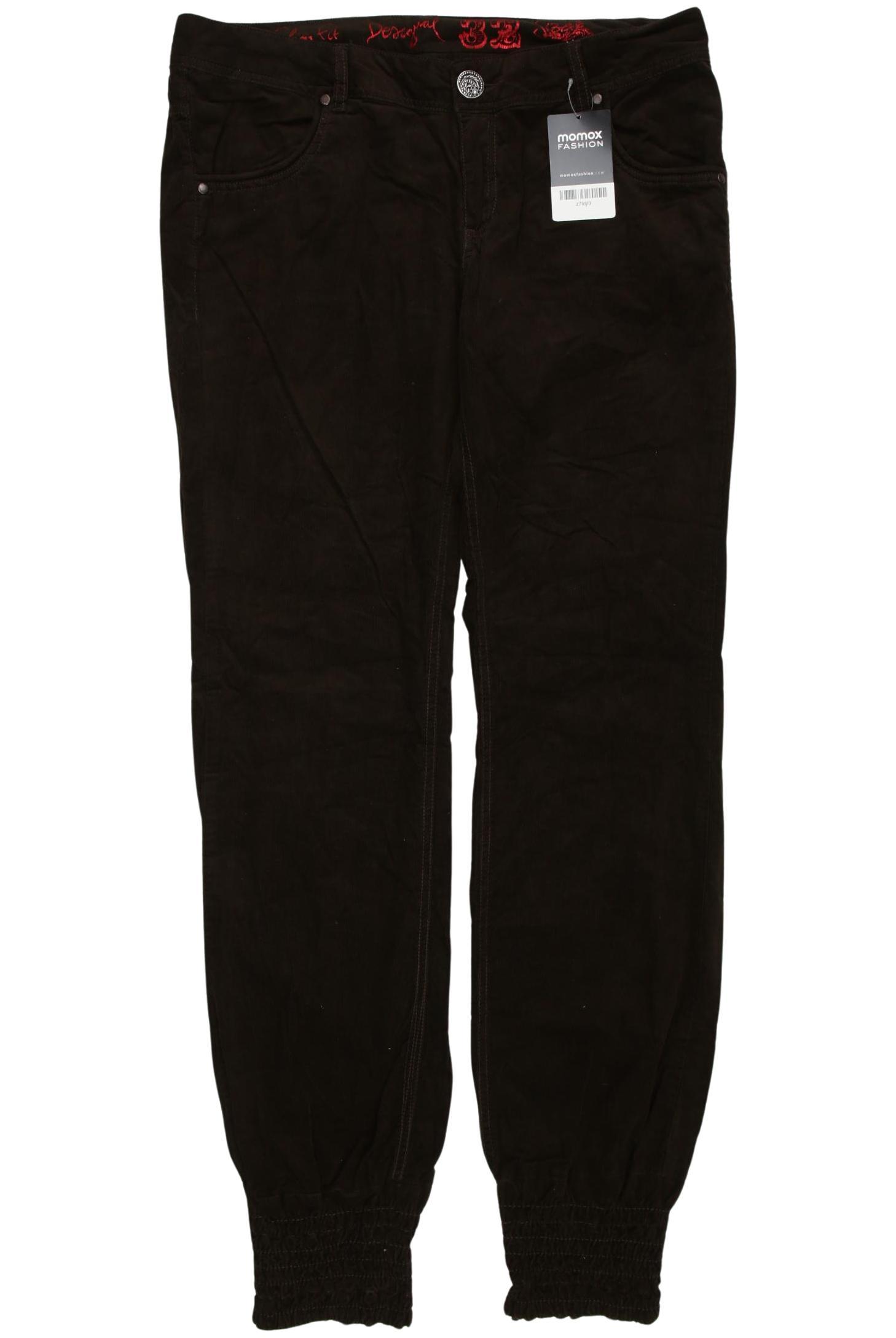 

Desigual Damen Stoffhose, braun, Gr. 33