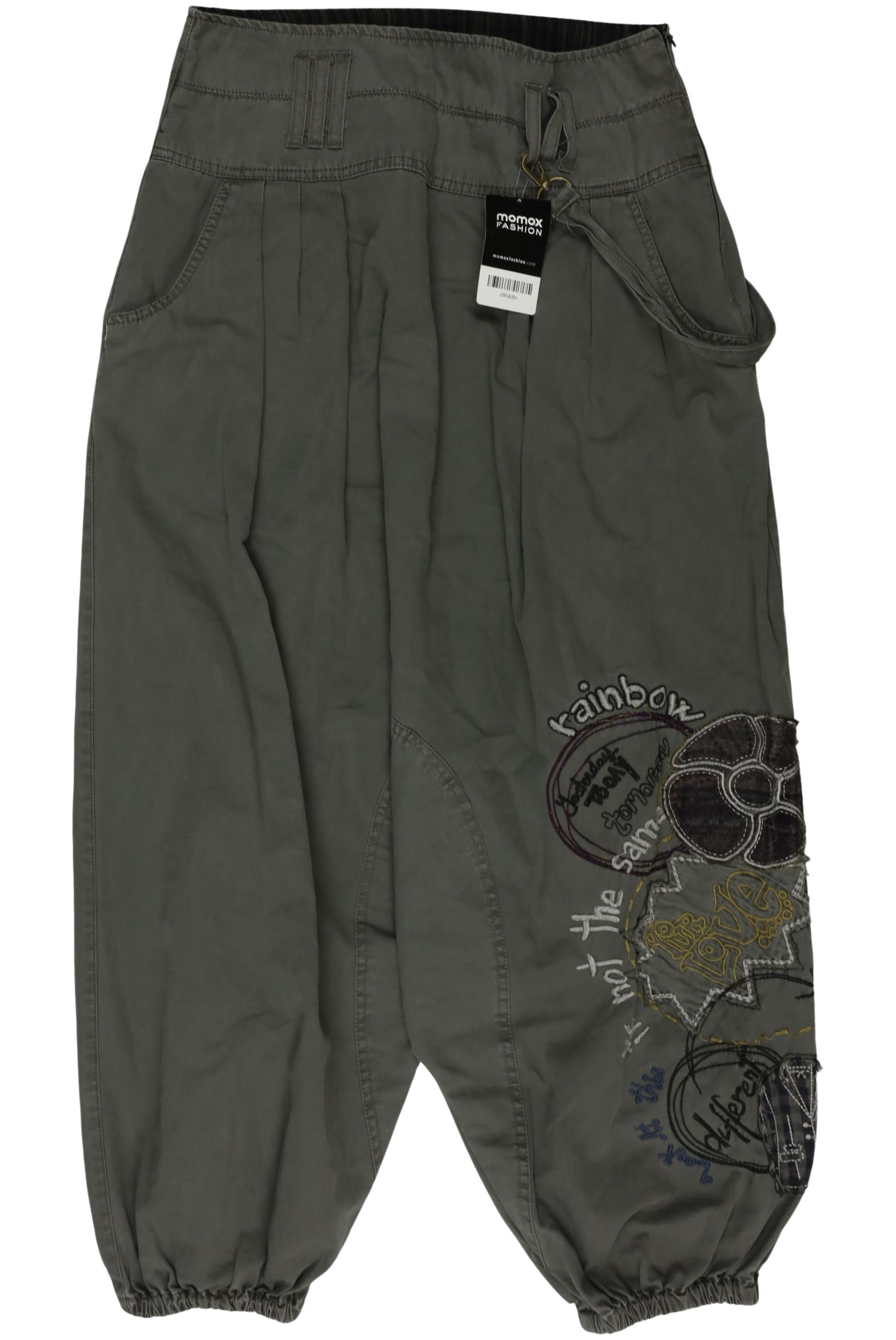 

Desigual Damen Stoffhose, grün, Gr. 26