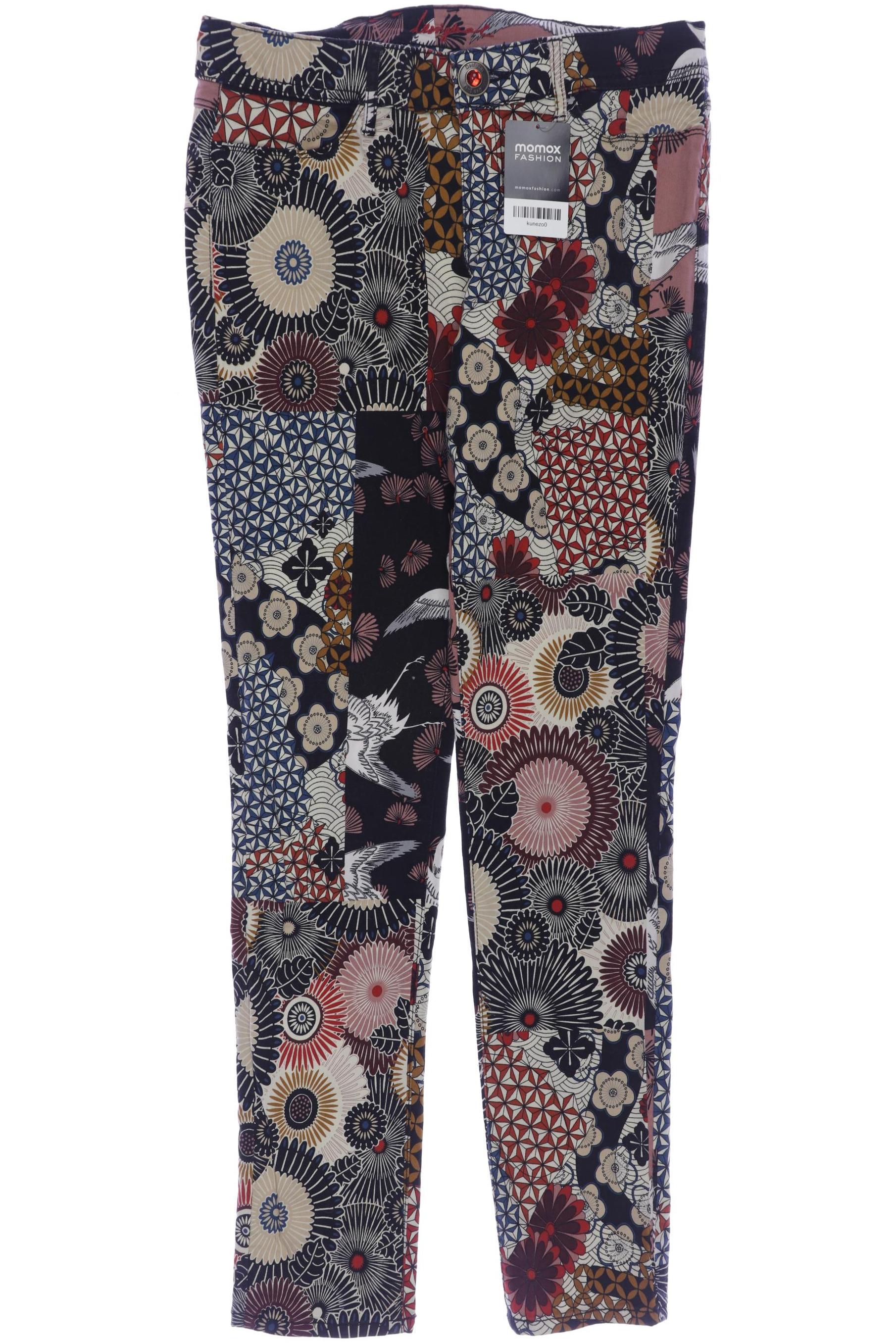 

Desigual Damen Stoffhose, mehrfarbig, Gr. 30