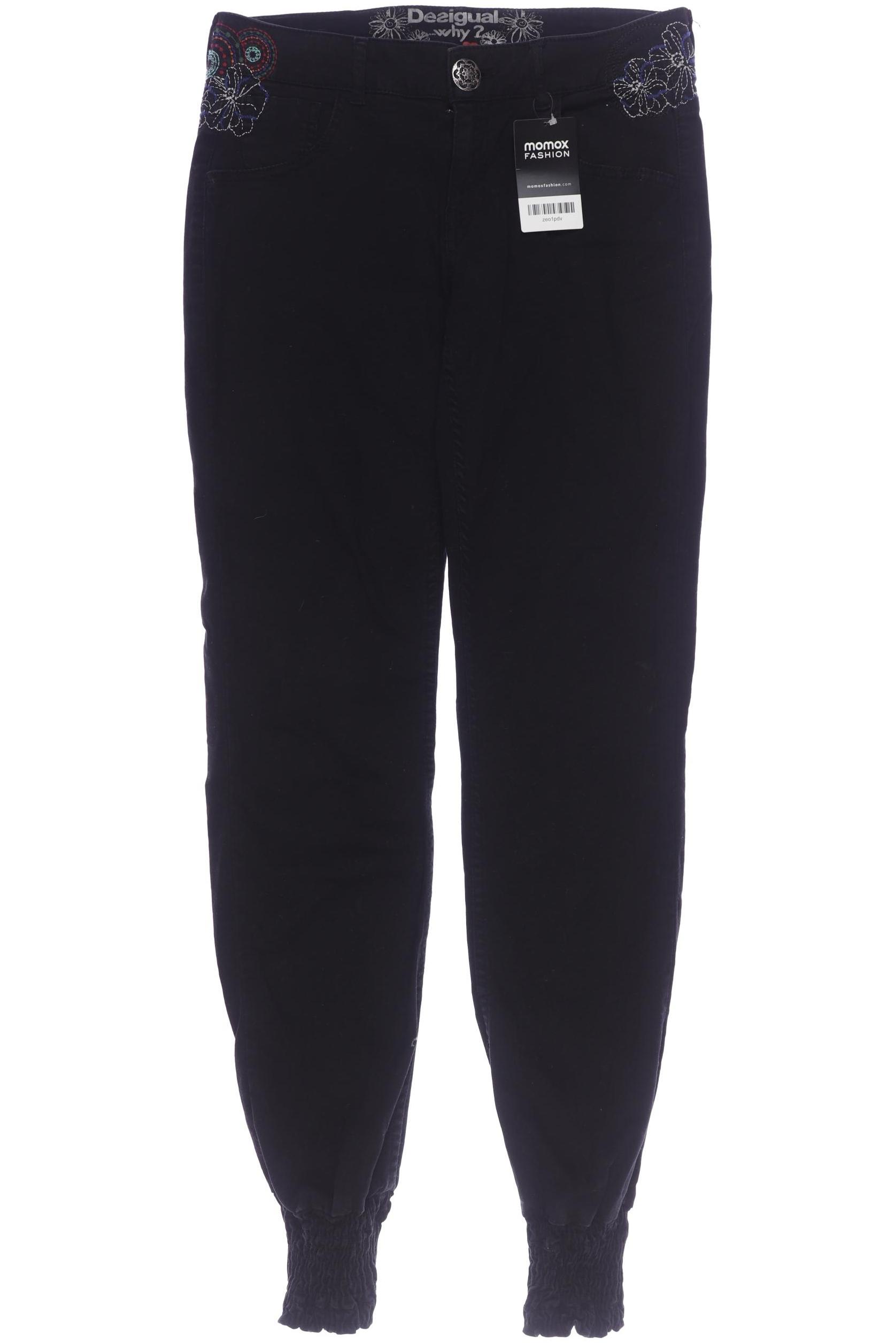 

Desigual Damen Stoffhose, schwarz, Gr. 30