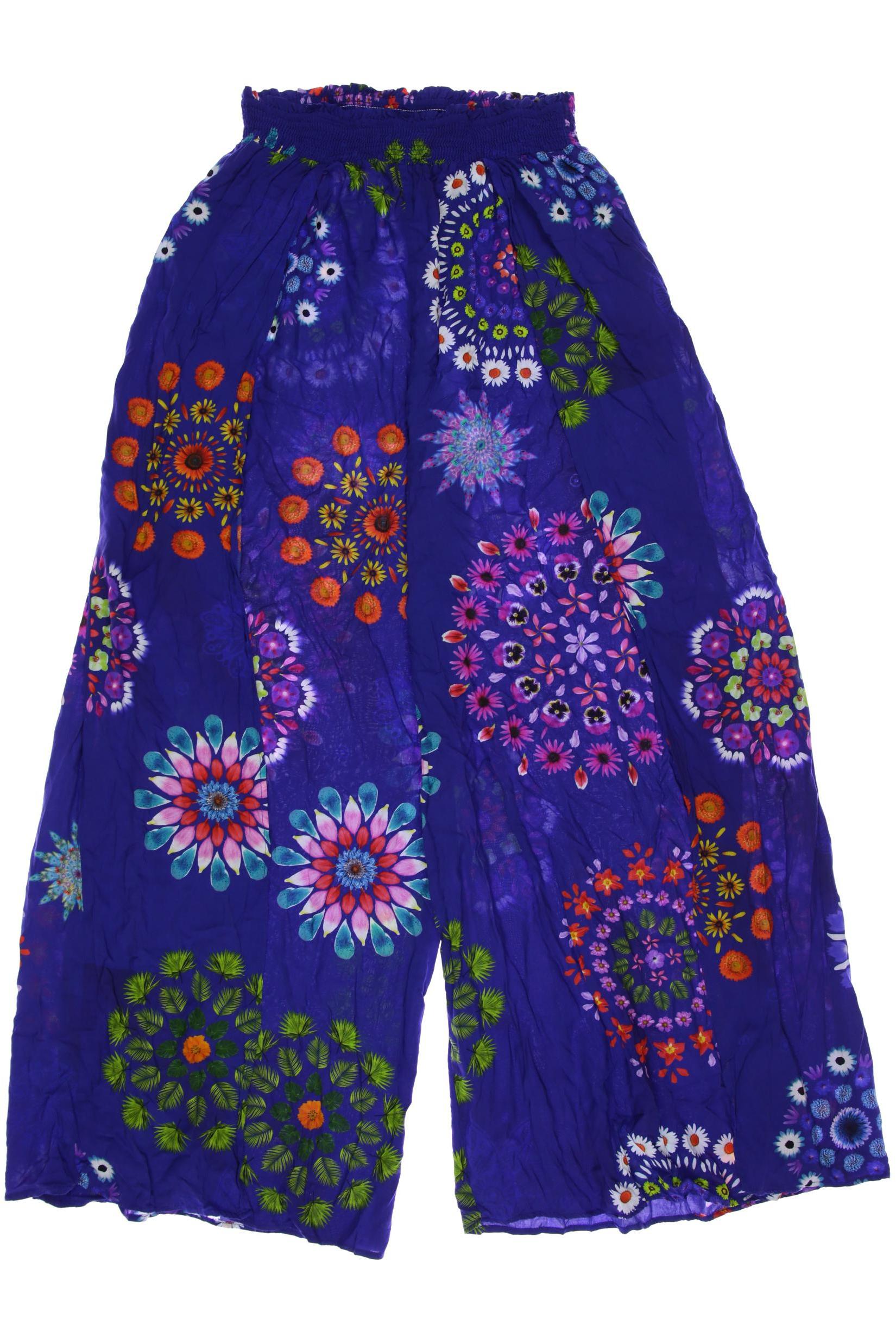 

Desigual Damen Stoffhose, blau, Gr. 0