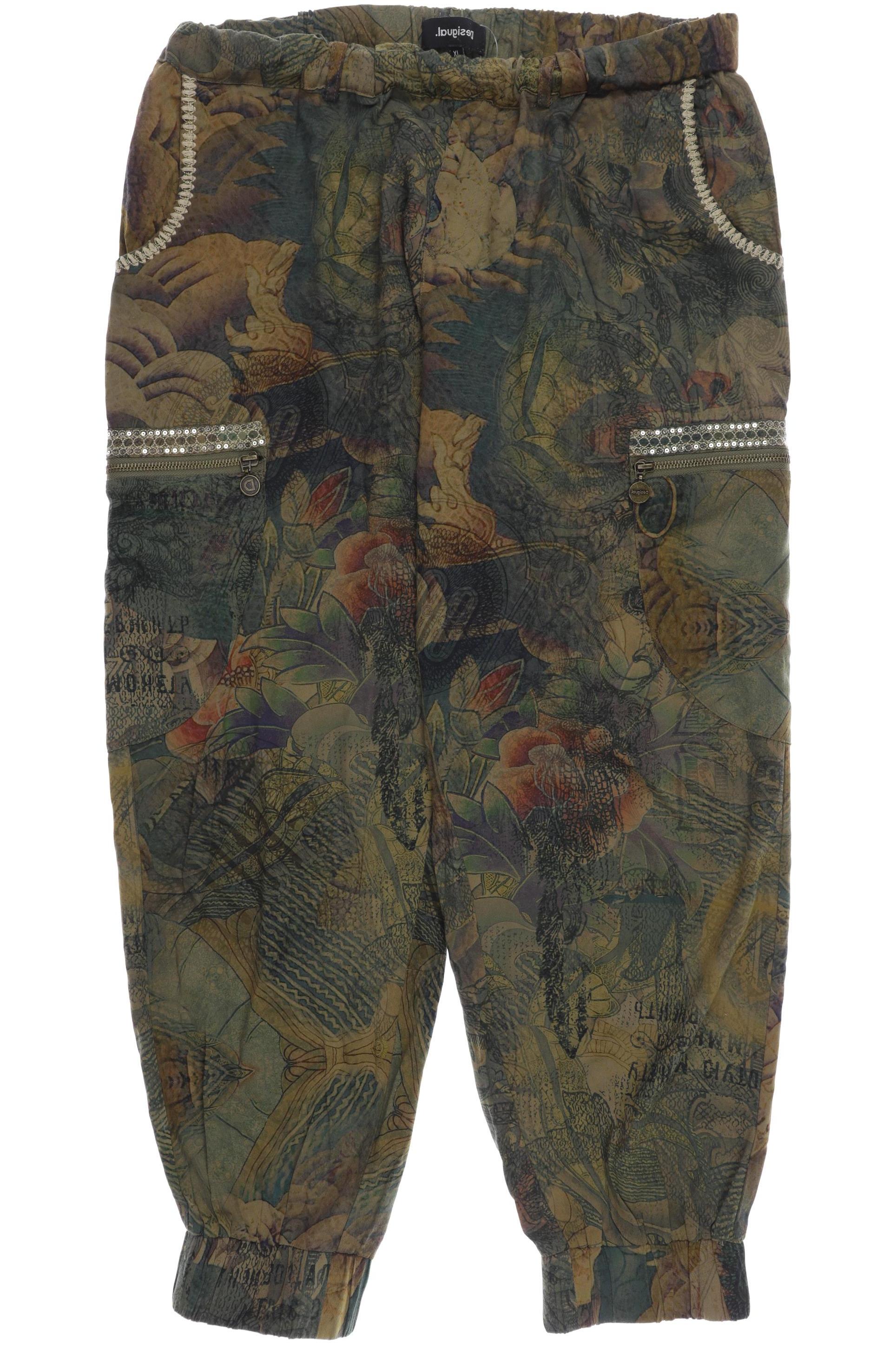 

Desigual Damen Stoffhose, mehrfarbig, Gr. 0