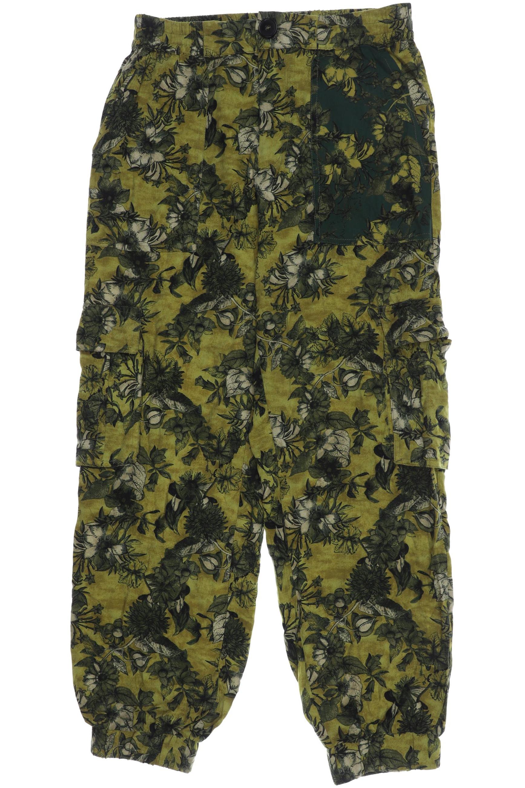 

Desigual Damen Stoffhose, grün, Gr. 0