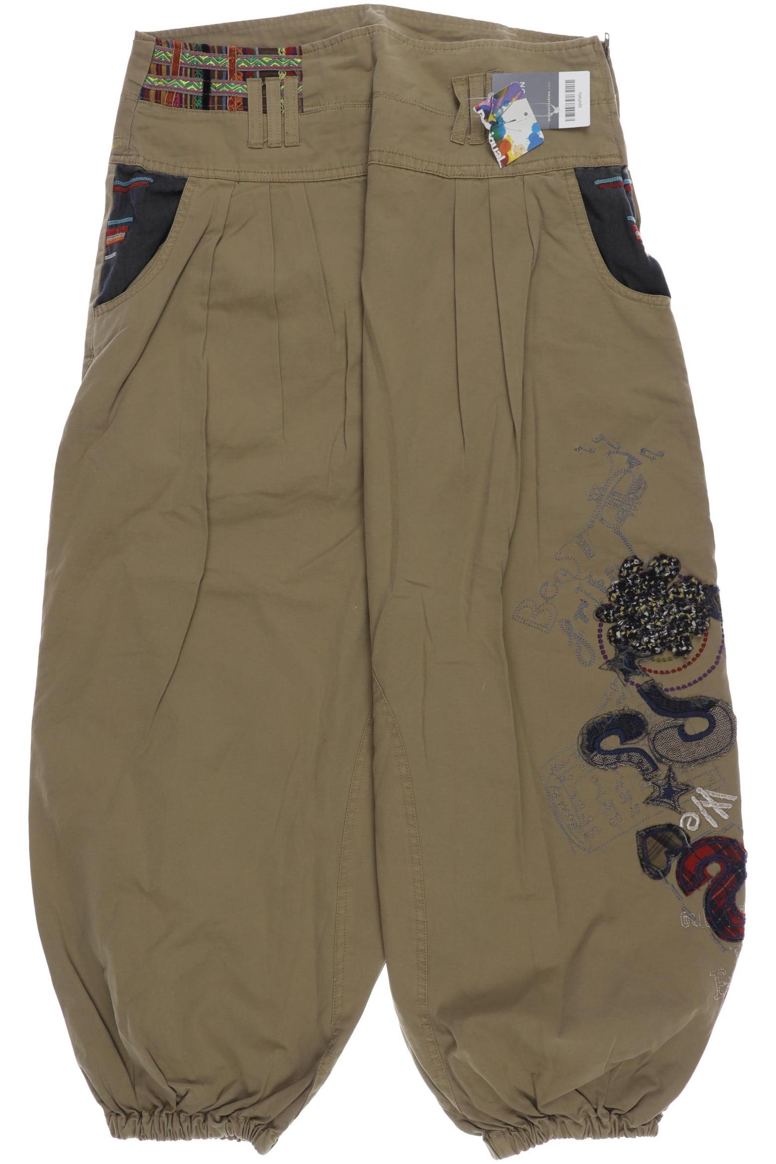 

Desigual Damen Stoffhose, beige, Gr. 32