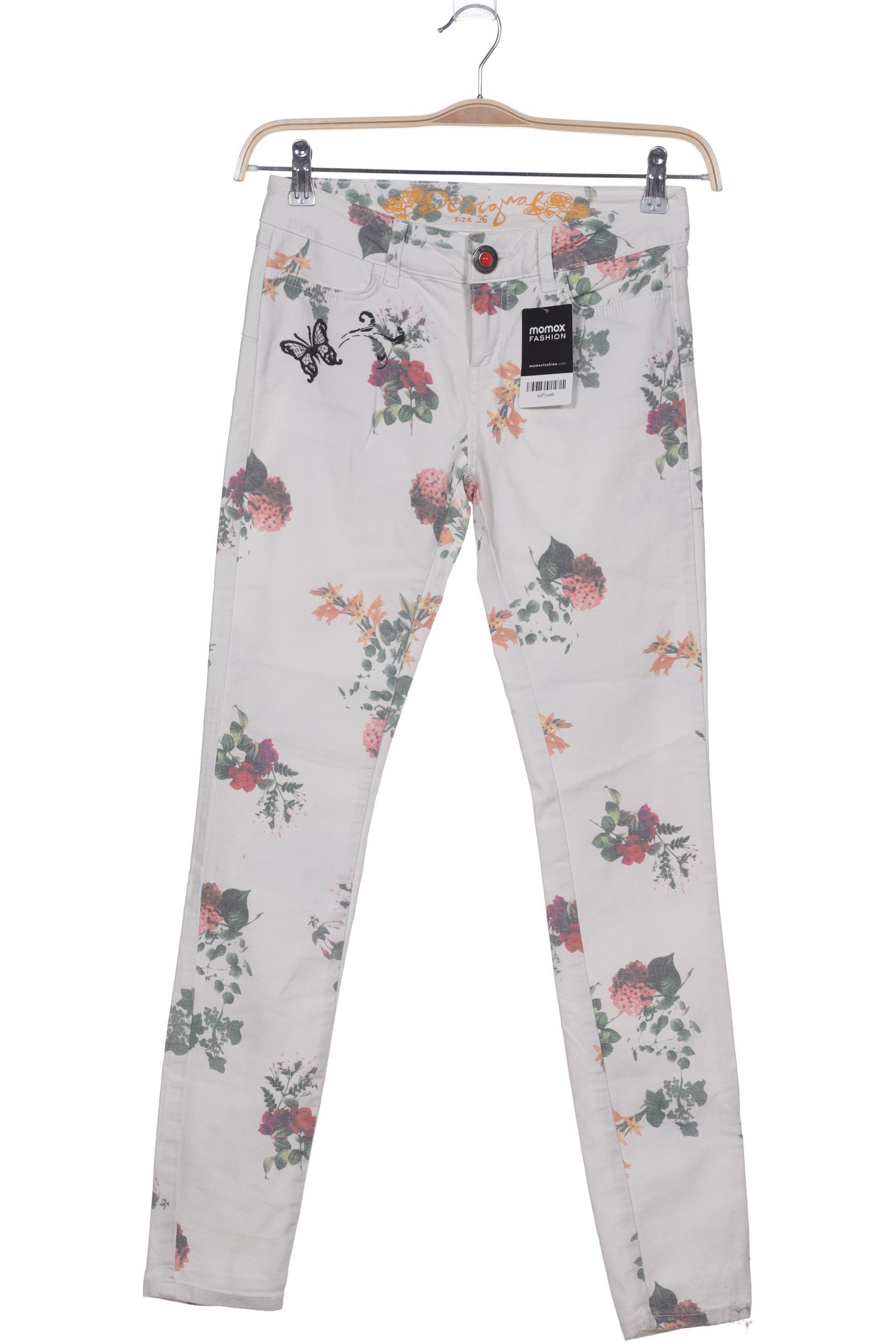 

Desigual Damen Stoffhose, cremeweiß, Gr. 36