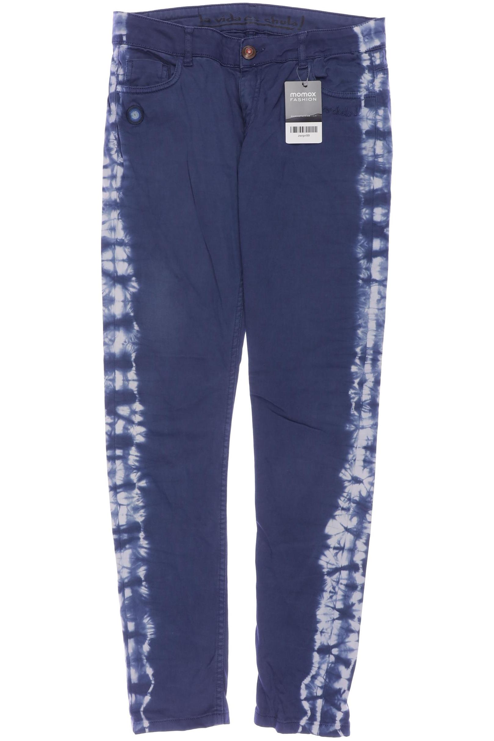 

Desigual Damen Stoffhose, blau, Gr. 28