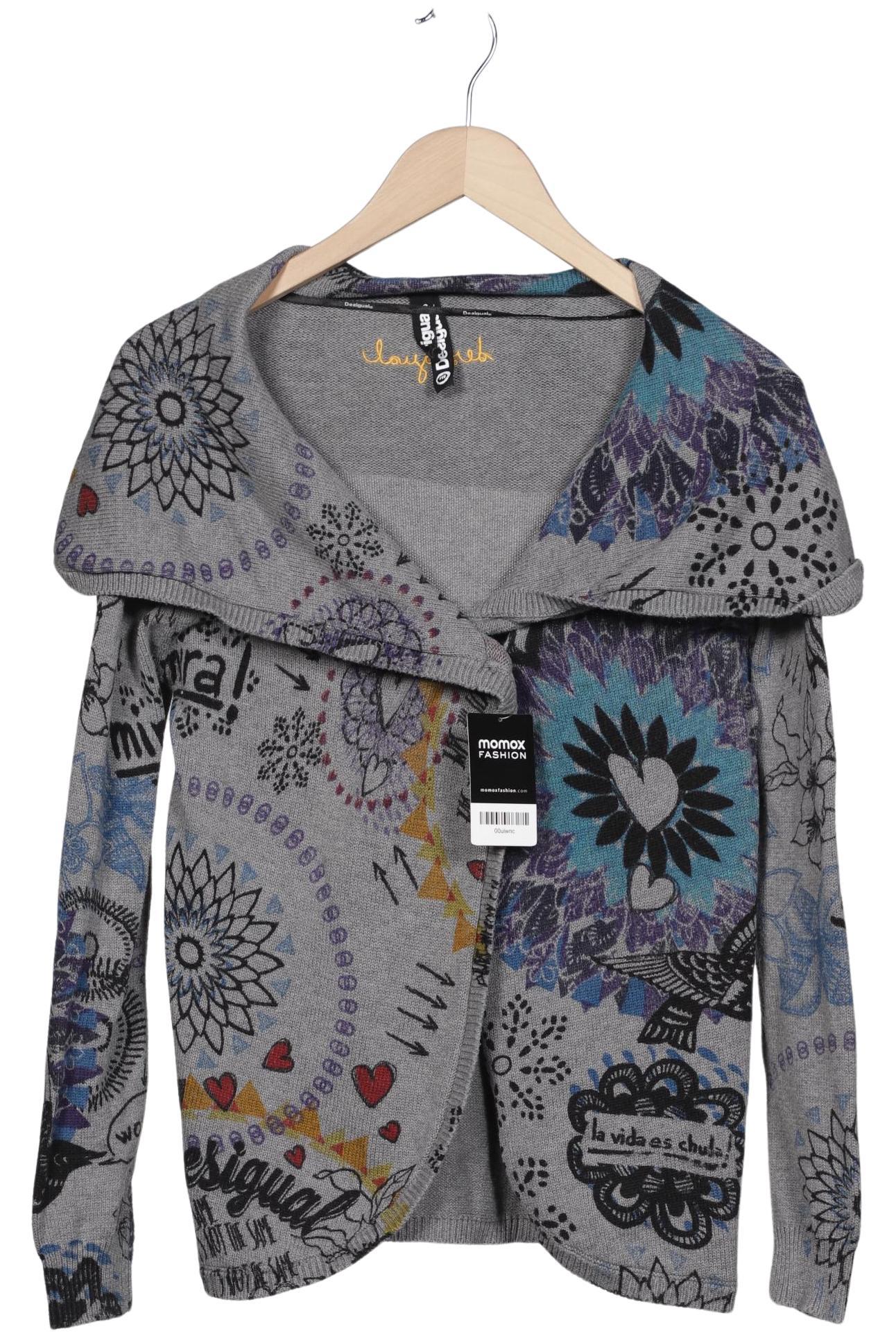 

Desigual Damen Strickjacke, grau, Gr. 38